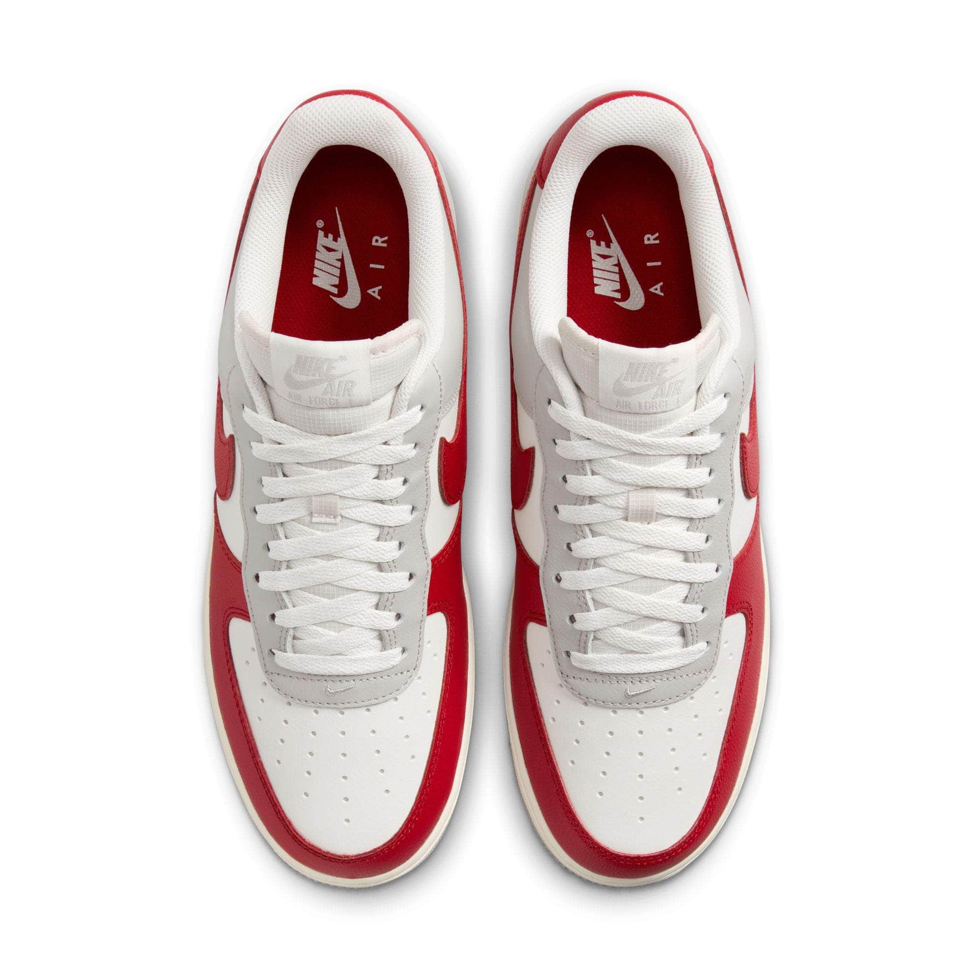 mens red nike air force 1