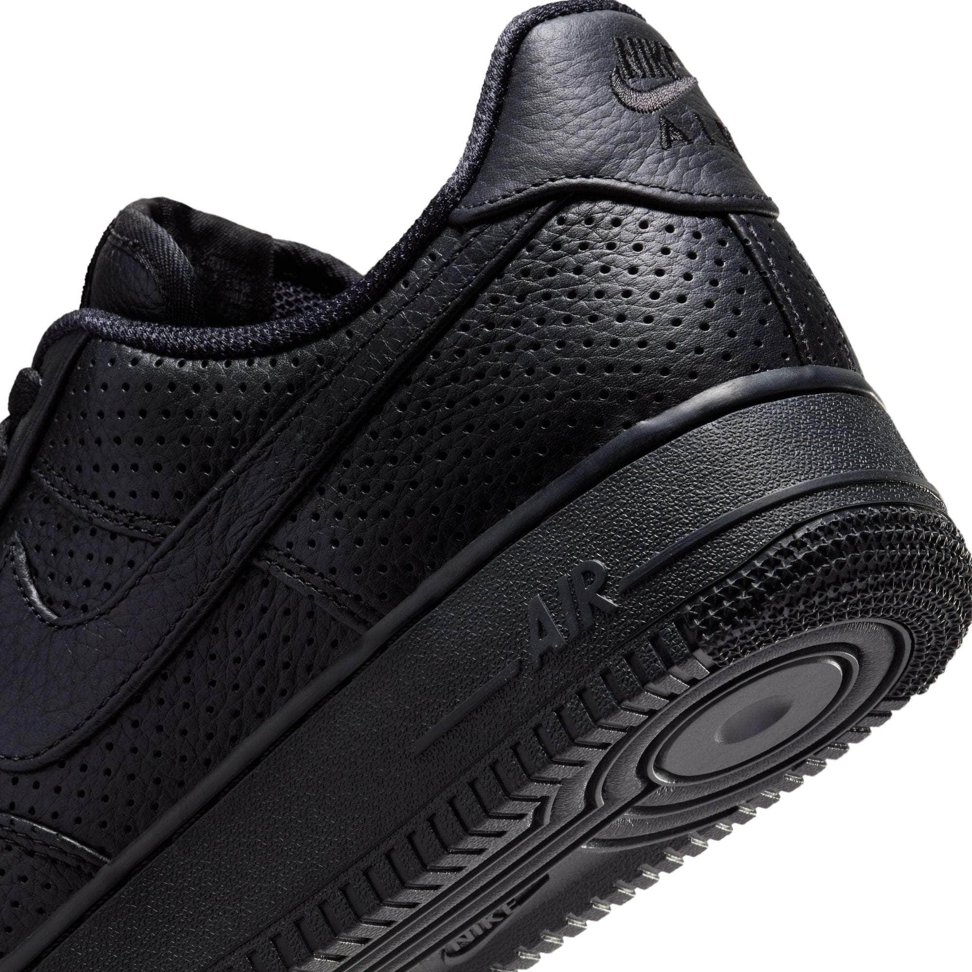 Nike Footwear Nike Air Force 1 Low SP "Triple Black Perforated" - Men's