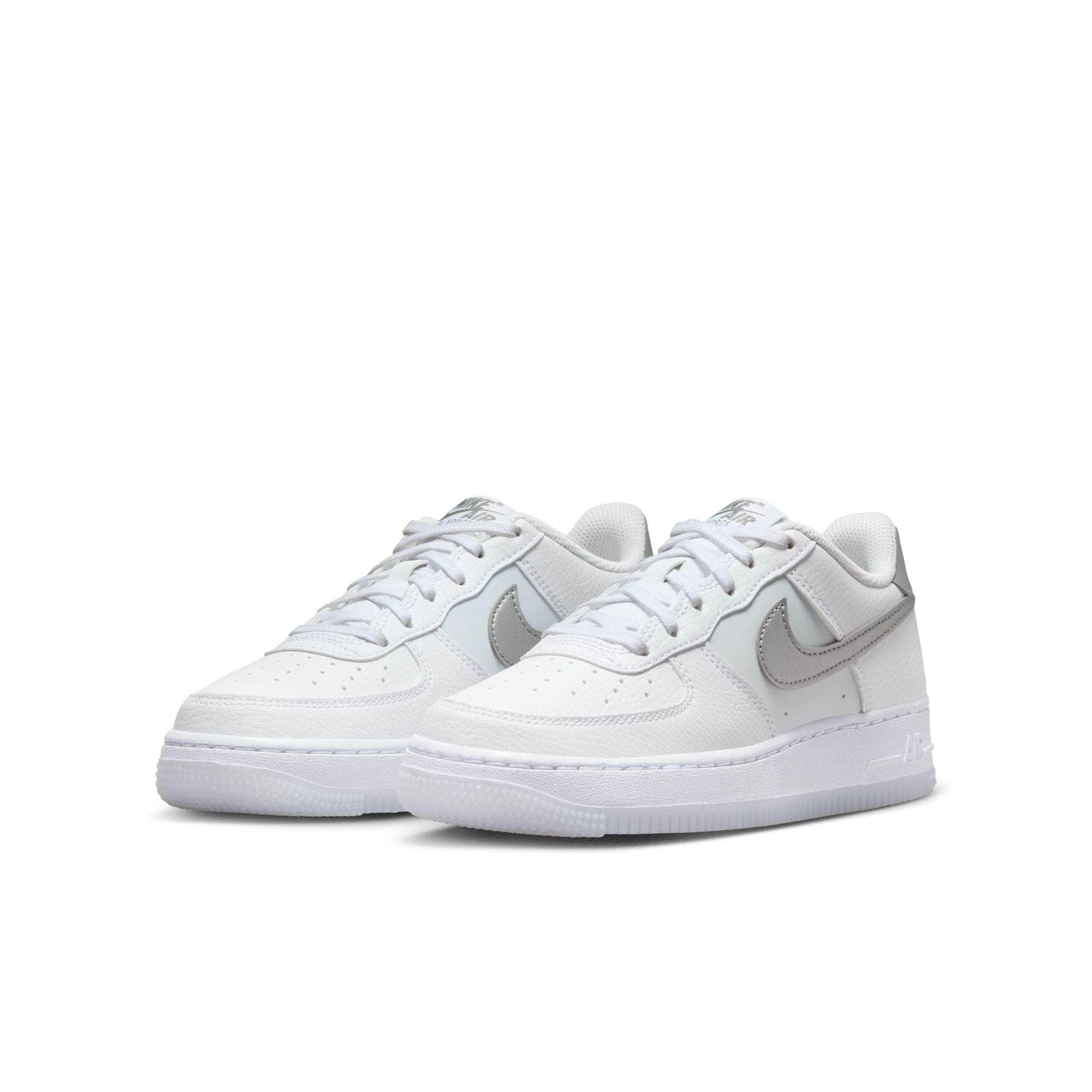 Nike air force 1 shop low white grade school