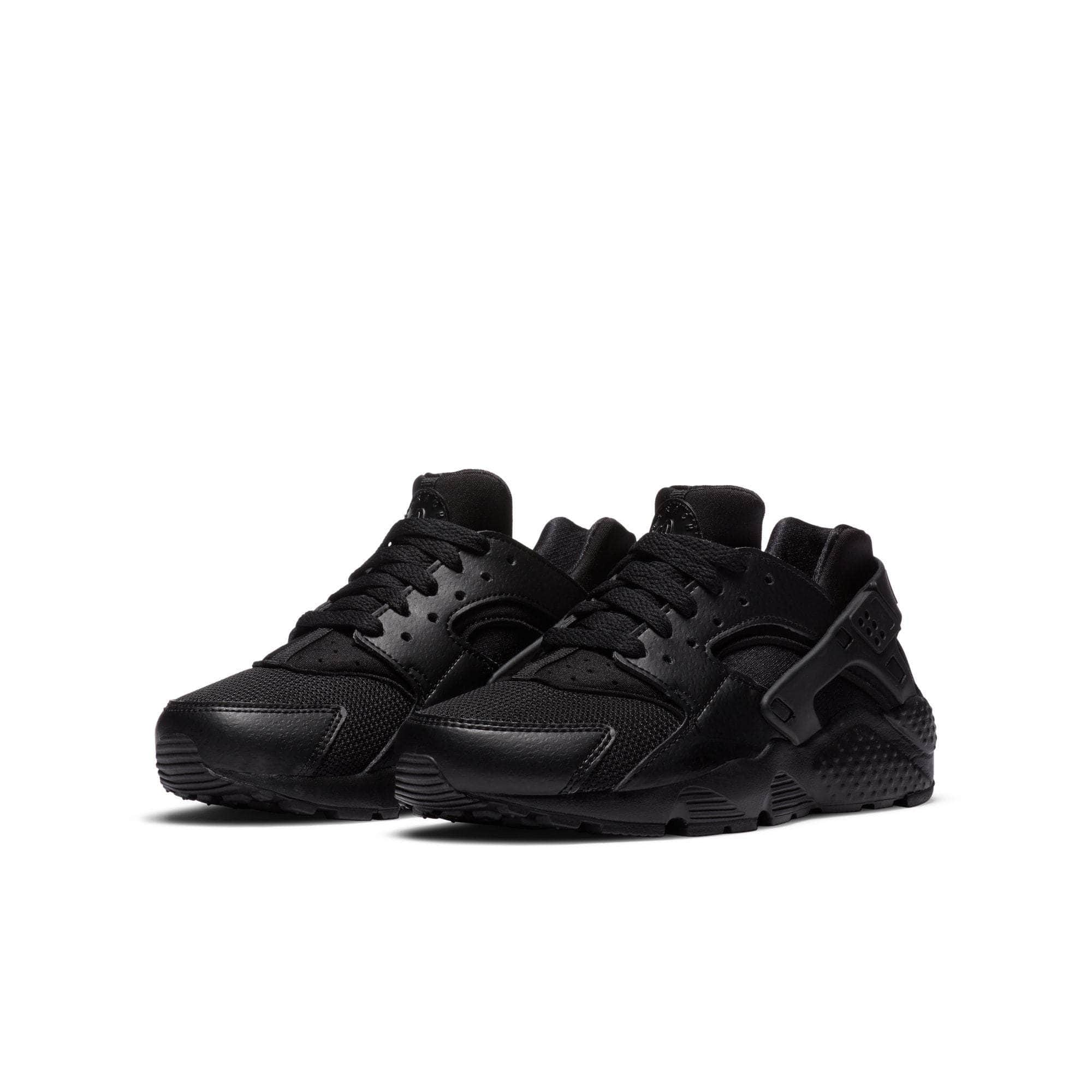 Nike Air Huarache Run Triple Black (2019) (GS) Kids' - 654275-016 - GB