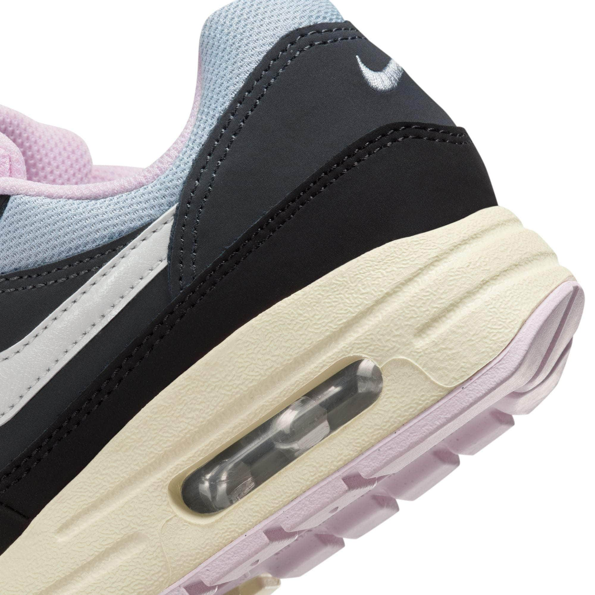 Nike FOOTWEAR Nike Air Max 1 "Black Anthracite pink Foam" - Boy's Grade School