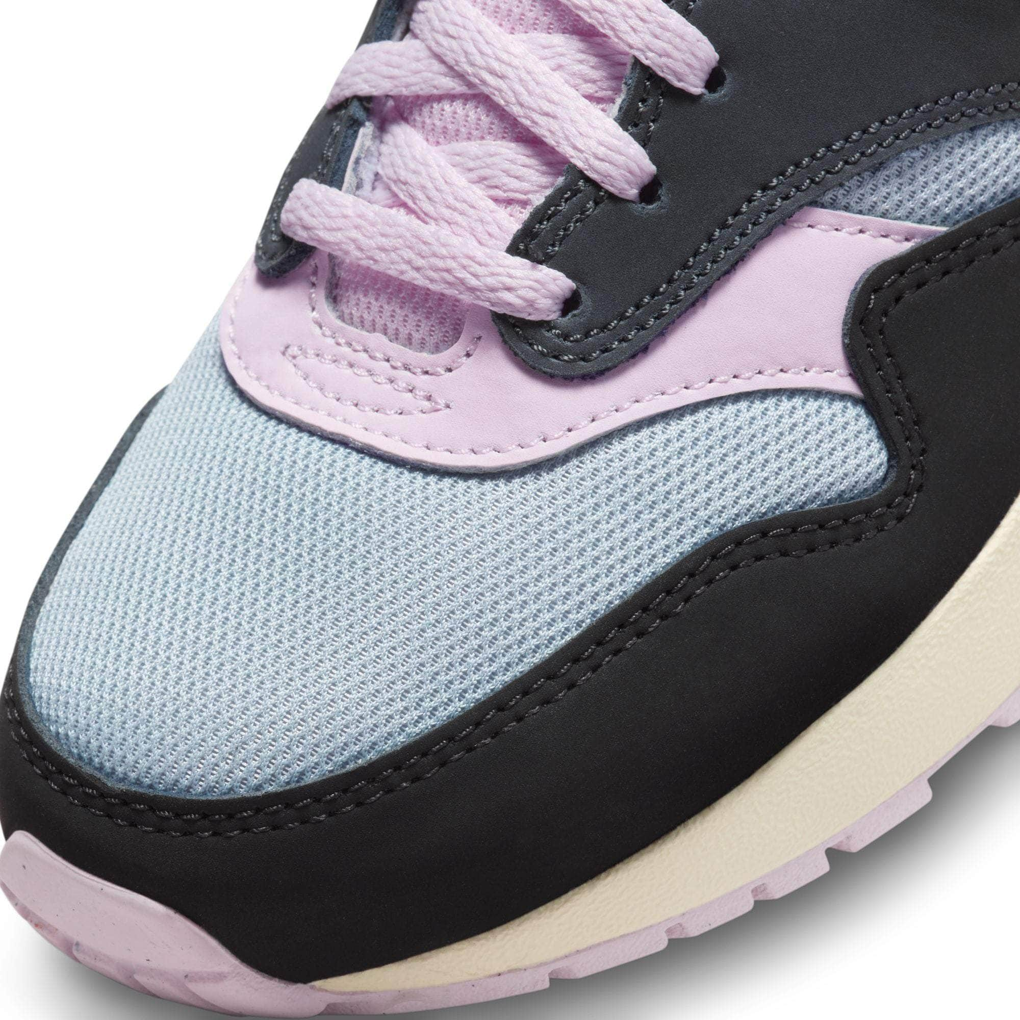 Nike FOOTWEAR Nike Air Max 1 "Black Anthracite pink Foam" - Boy's Grade School