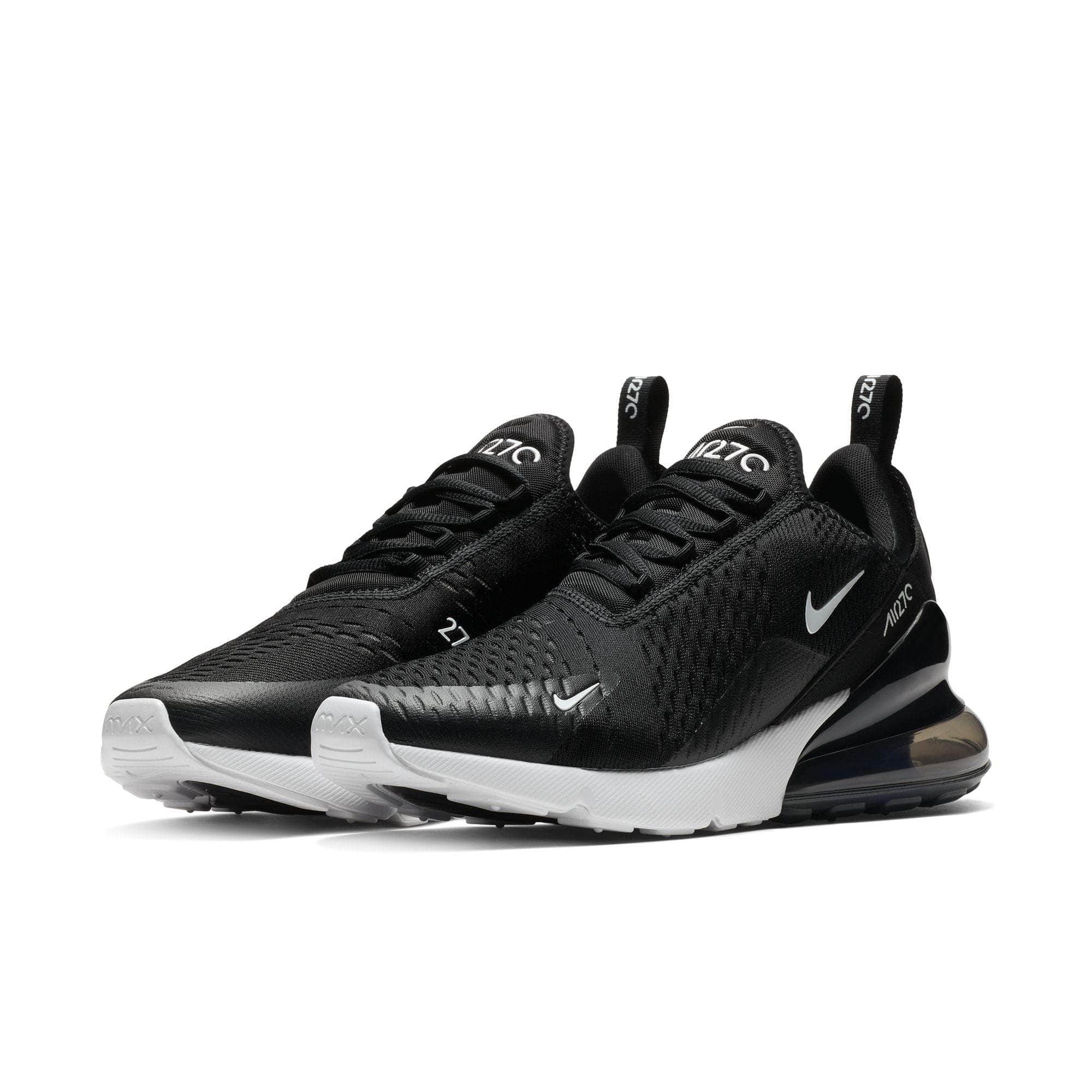 Nike air max 270 womens white black Clearance