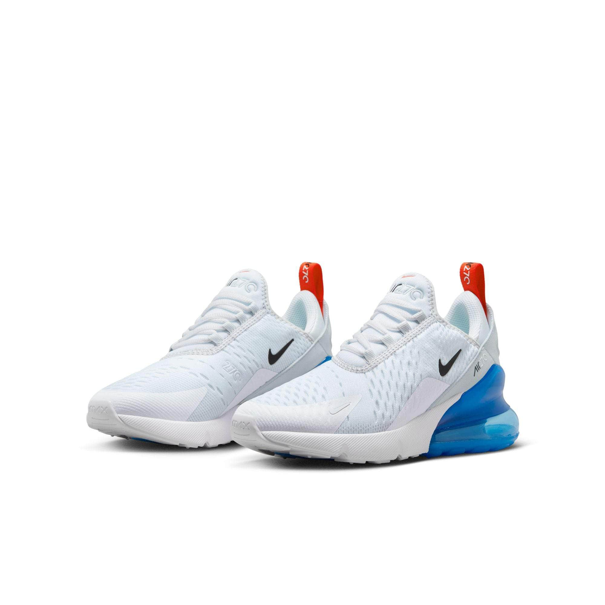 Nike 270 cheap white blue red