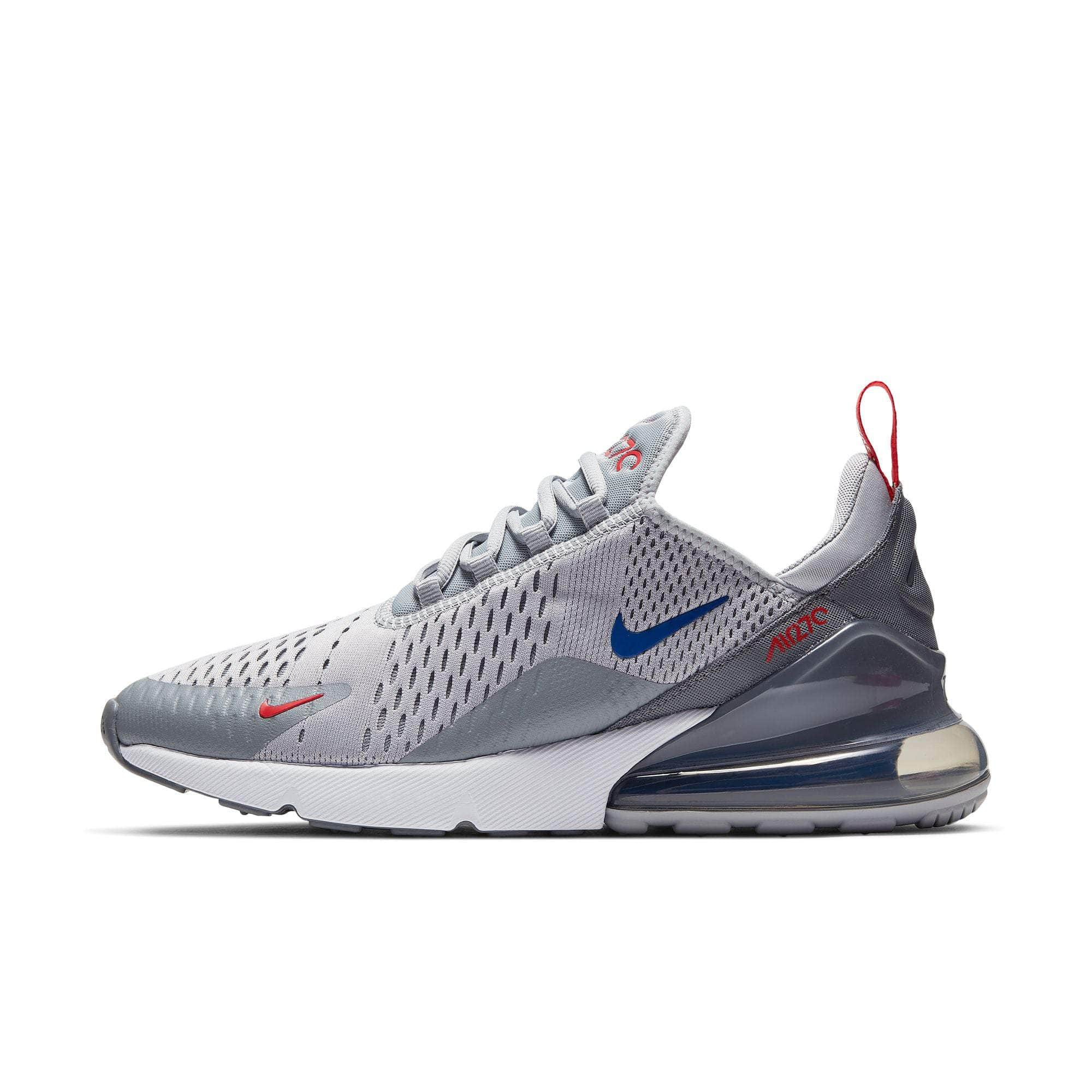 Nike FOOTWEAR Nike Air Max 270 "Grey Royal Red" - Men's