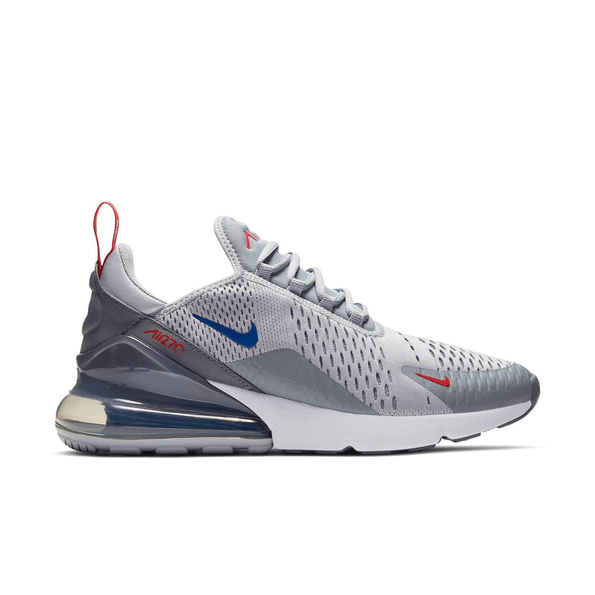 Nike FOOTWEAR Nike Air Max 270 "Grey Royal Red" - Men's