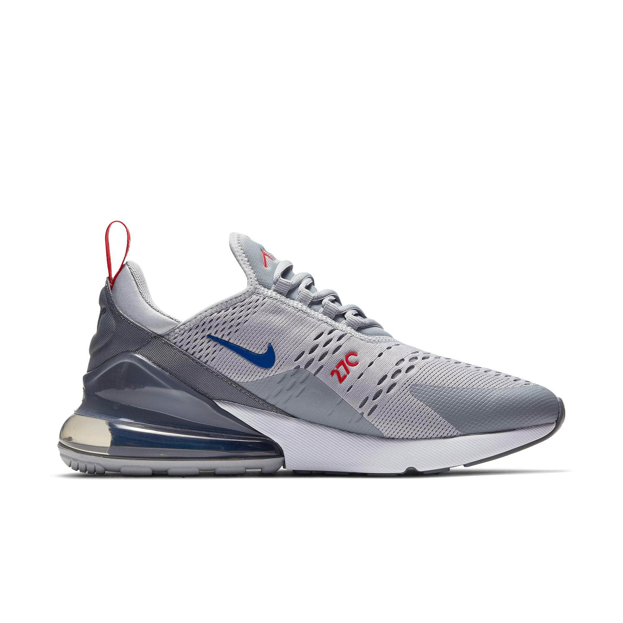 Nike FOOTWEAR Nike Air Max 270 "Grey Royal Red" - Men's