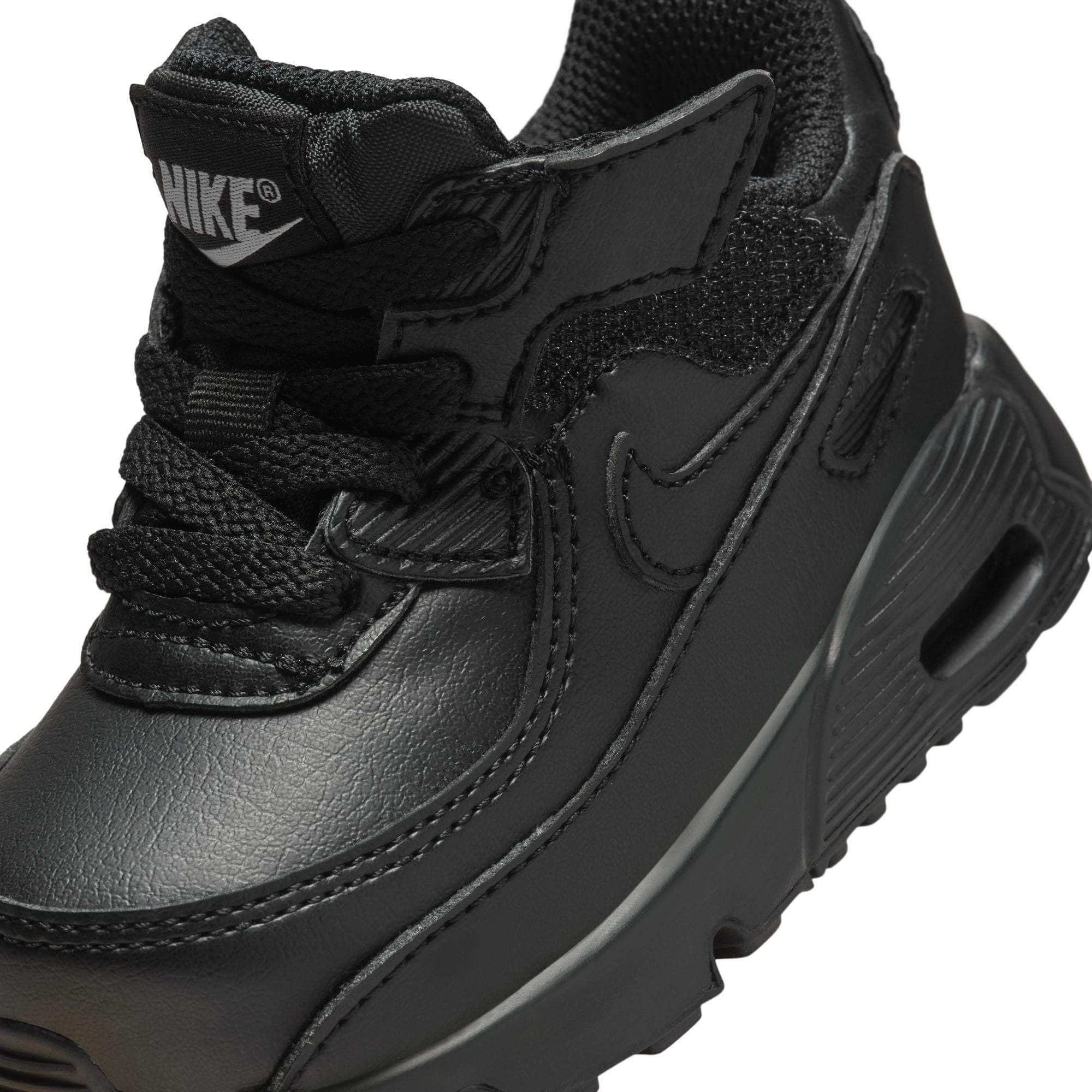 Nike FOOTWEAR Nike Air Max 90 EasyOn "Triple Black" - Toddler's