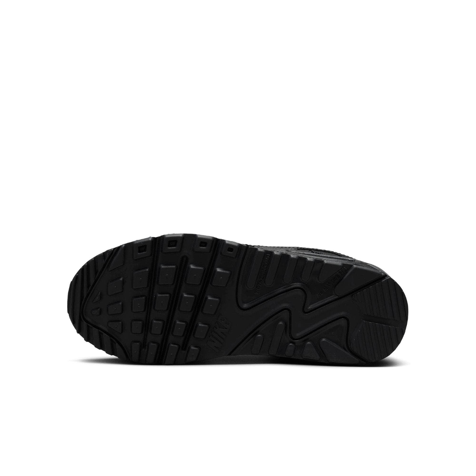 Nike FOOTWEAR Nike Air Max 90 "Triple Black" - Boy's GS