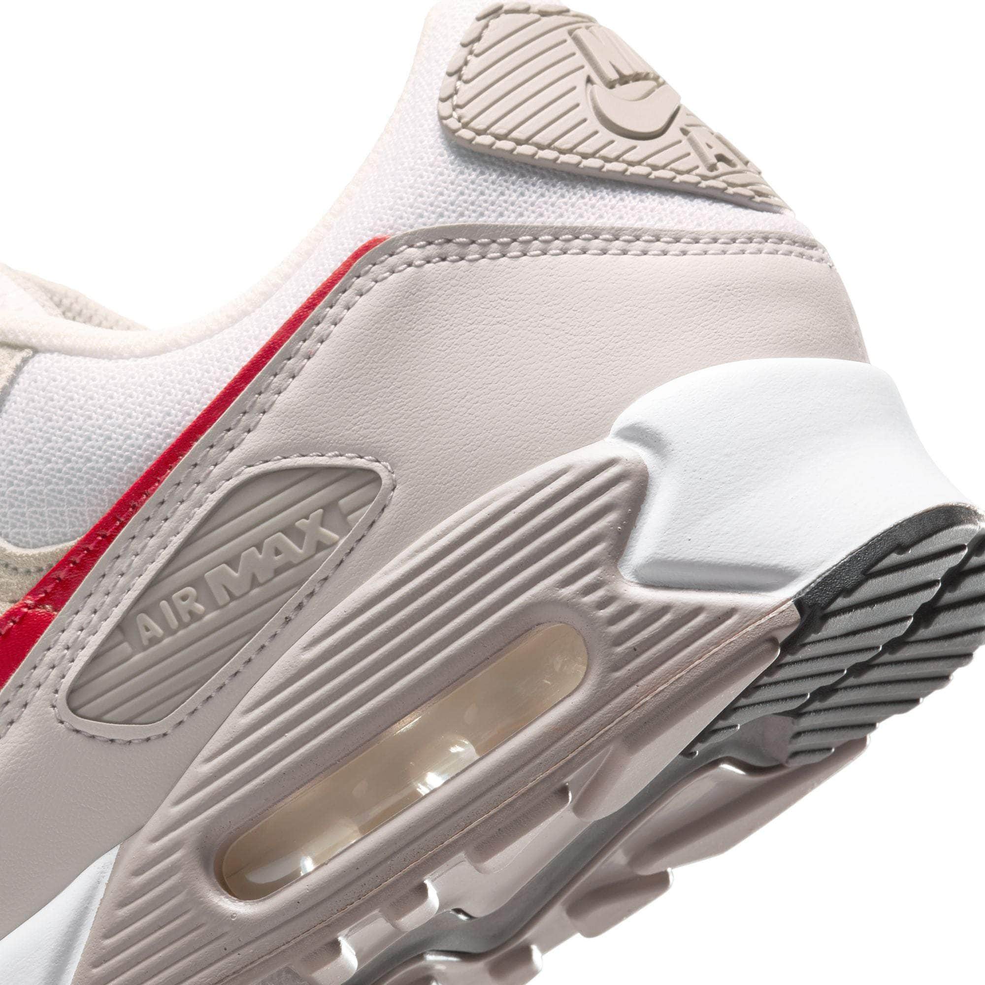 スニーカー Nike Air Max 90 M WhiteCollege GreyVast GreyUniversity Red D Nike Air Max 90 White College Grey Vast Grey Red DM0029-113