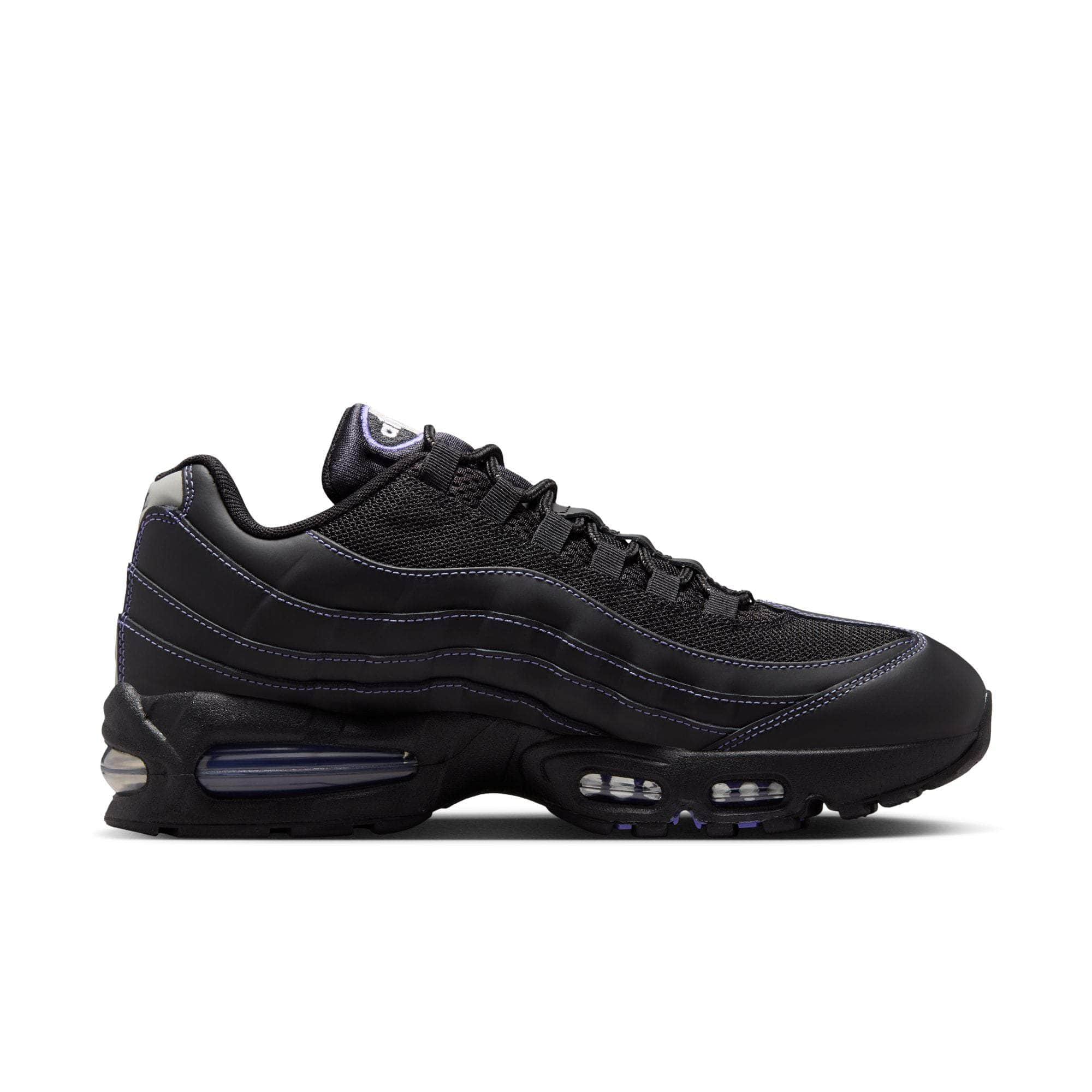 Nike FOOTWEAR Nike Air Max 95 OG "Big Bubble Black Persian Violet" - Men's