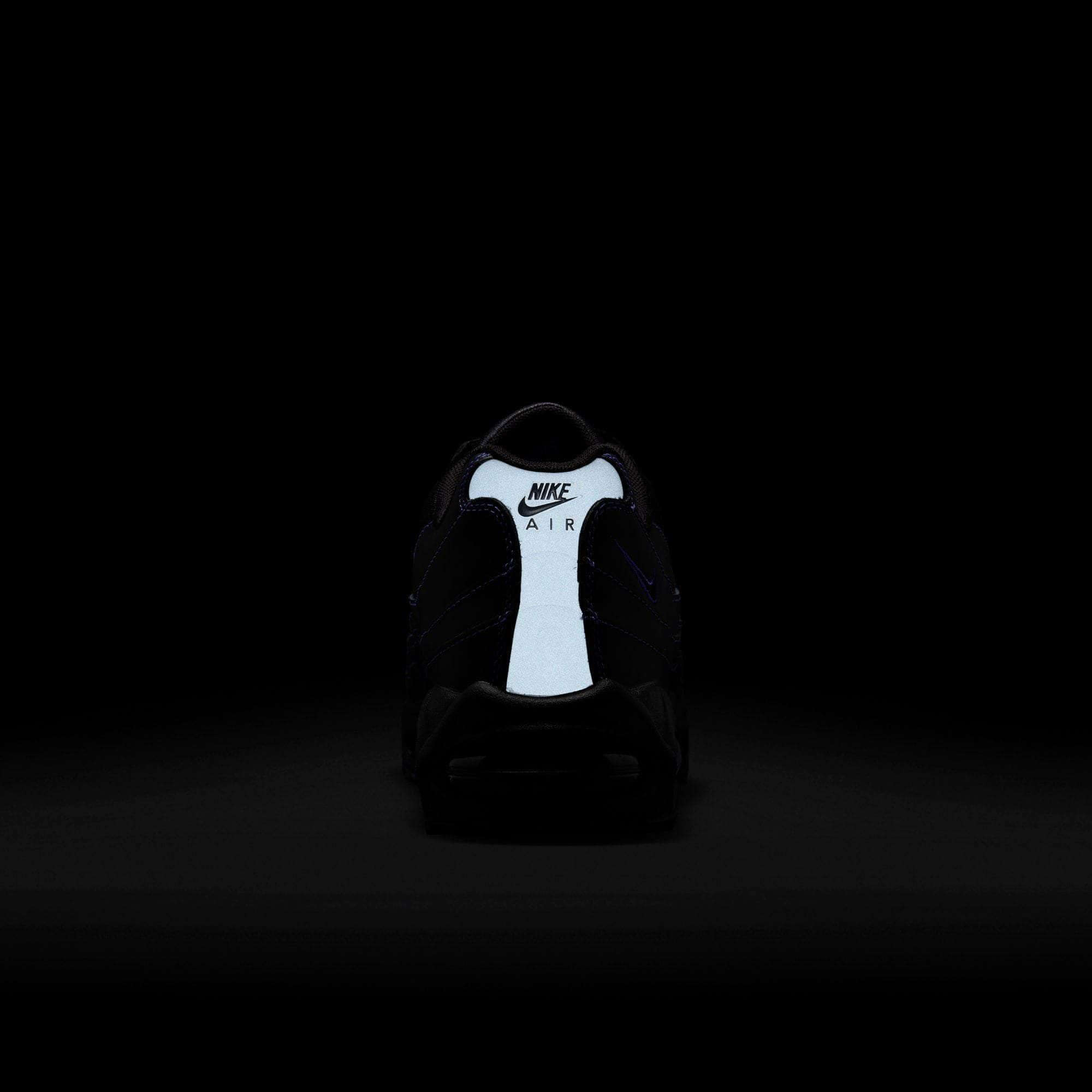 Nike FOOTWEAR Nike Air Max 95 OG "Big Bubble Black Persian Violet" - Men's