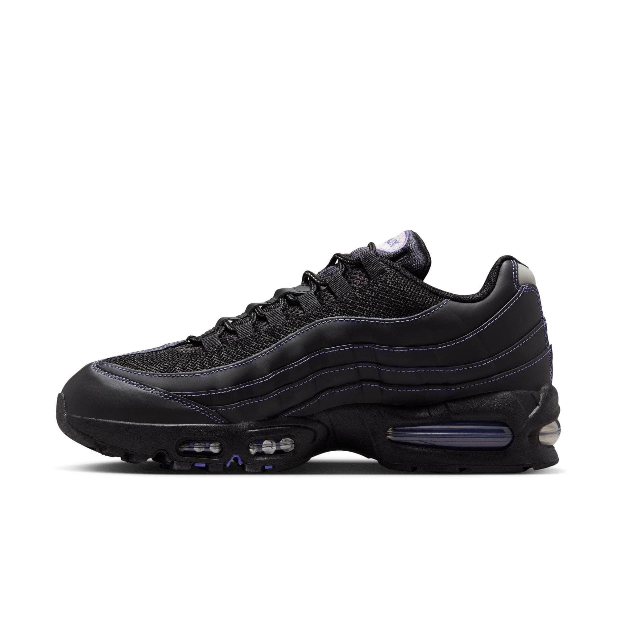 Nike FOOTWEAR Nike Air Max 95 OG "Big Bubble Black Persian Violet" - Men's