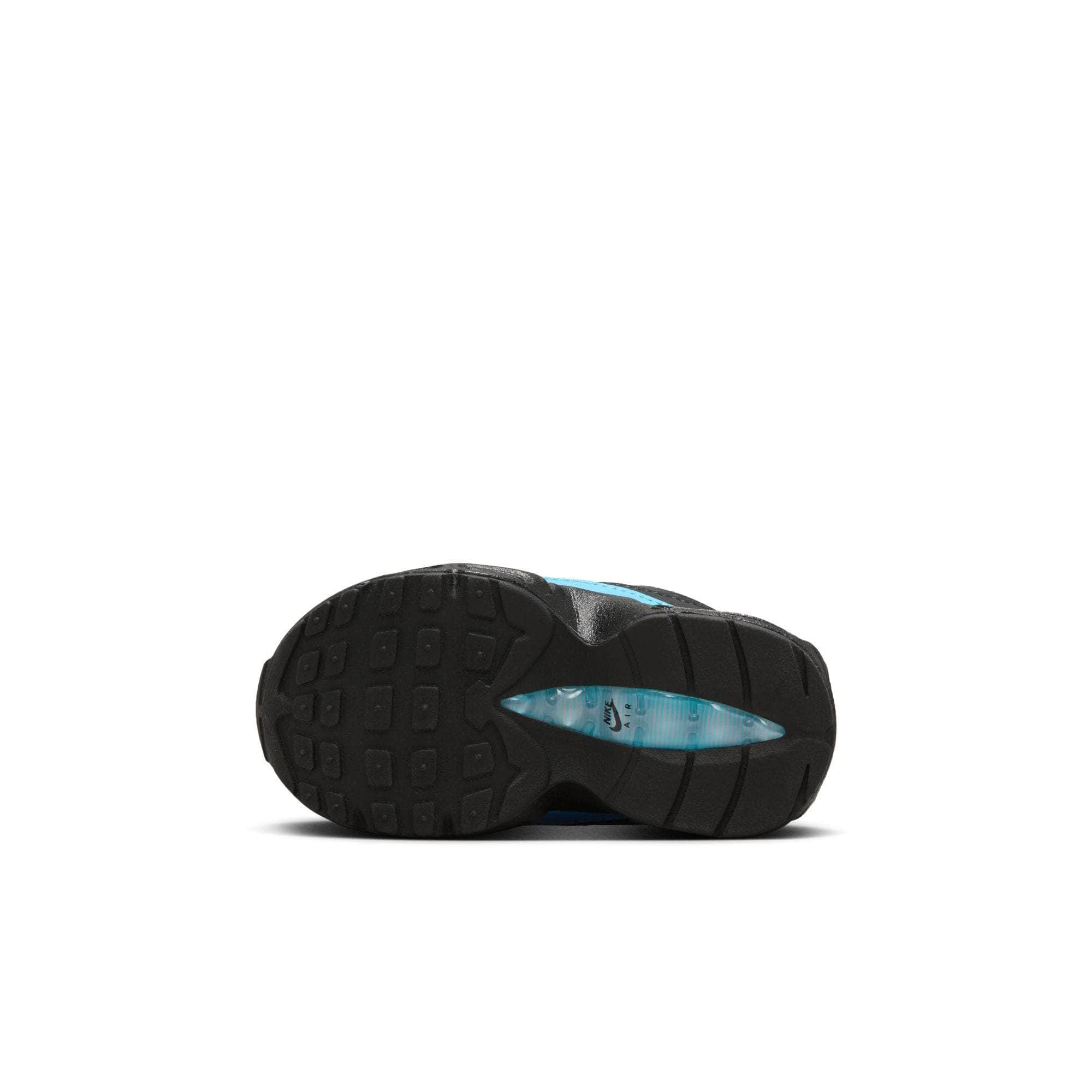 Nike FOOTWEAR Nike Air Max 95 Recraft "Black & Baltic Blue" - Toddler