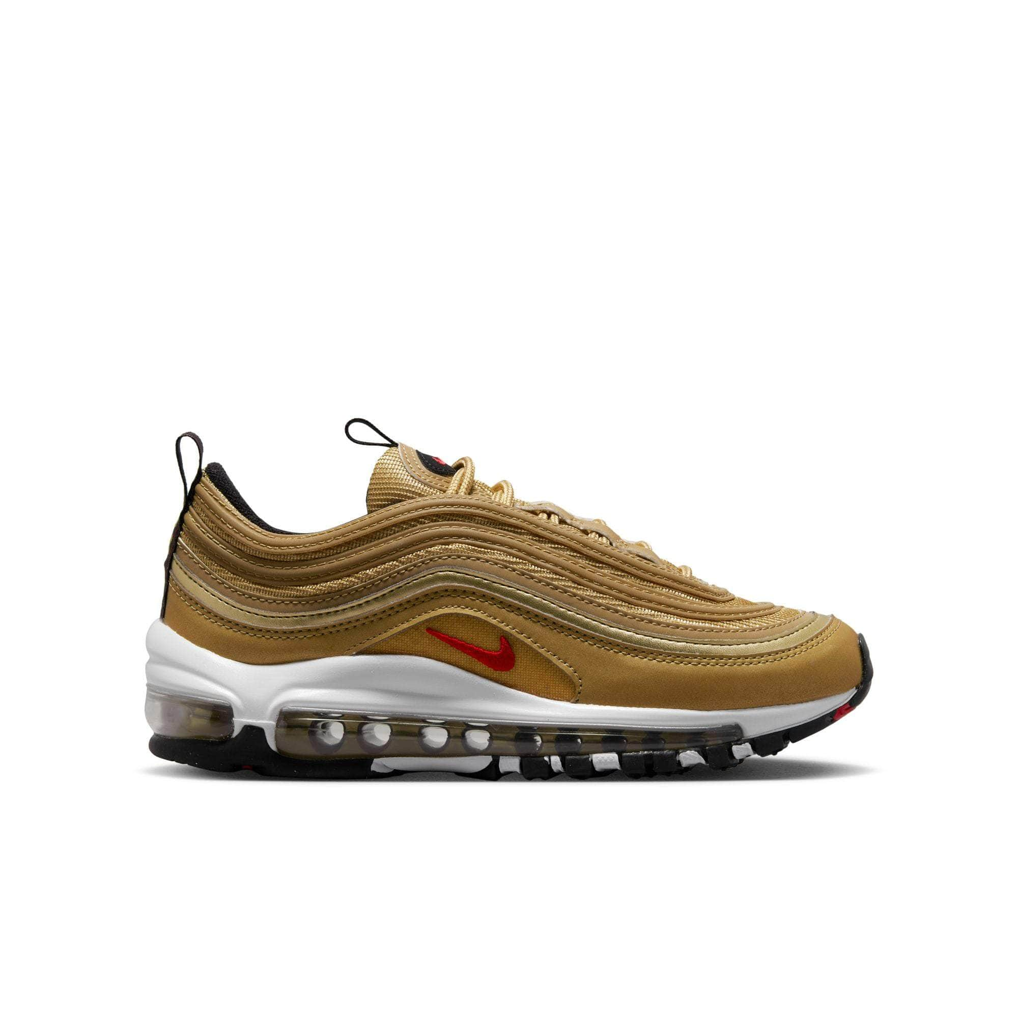 Nike FOOTWEAR Nike Air Max 97 "Metallic Gold" - Boy's GS