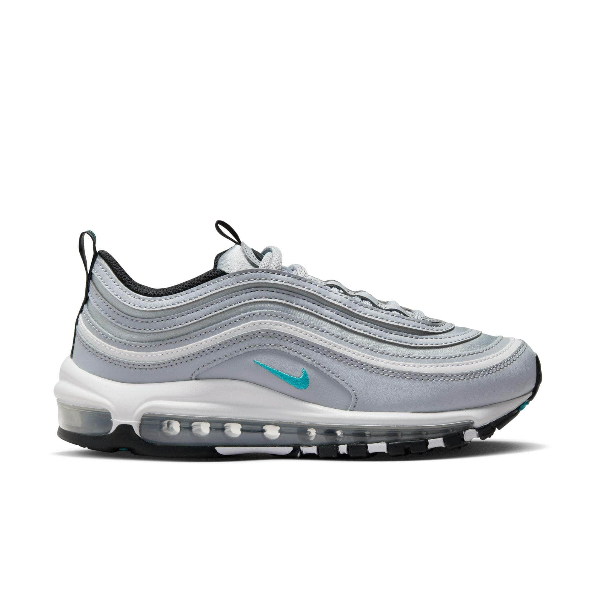 Air max 97 hot sale blue and silver