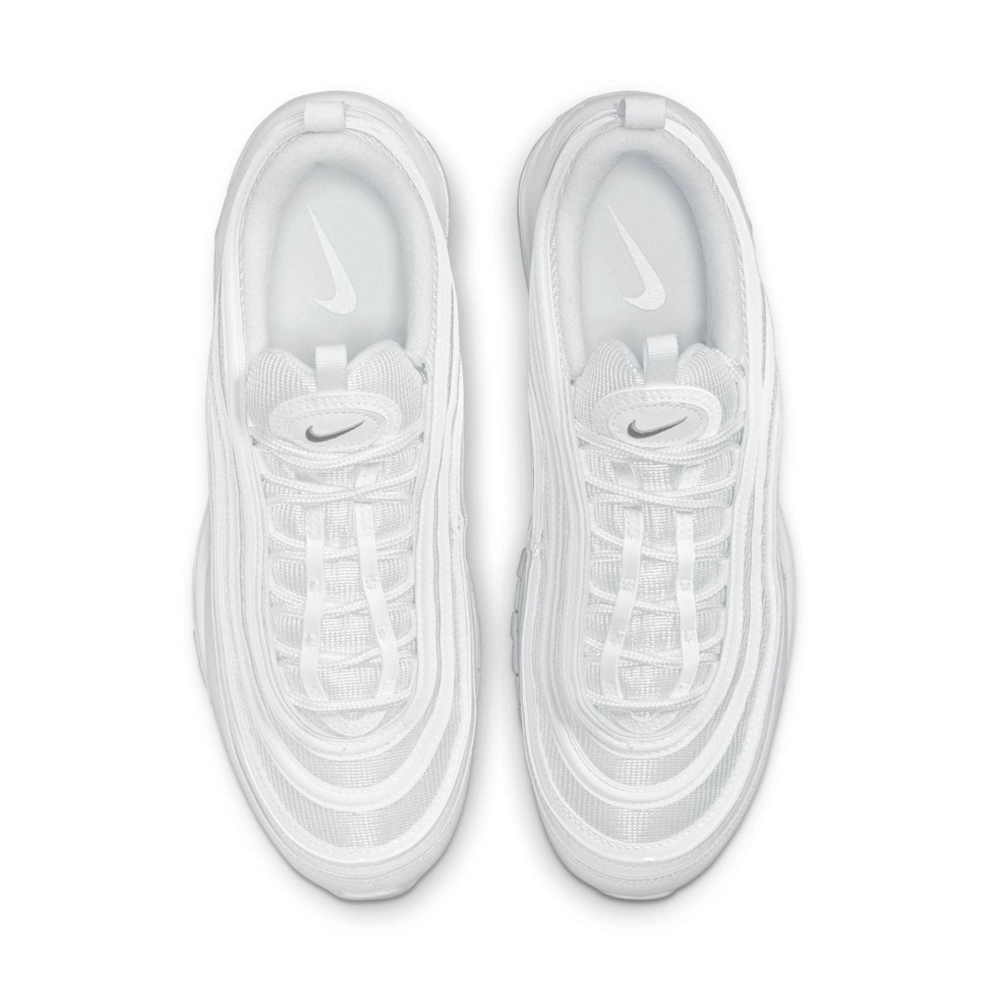 Nike FOOTWEAR Nike Air Max 97 "Triple White Wolf Grey" - Men's