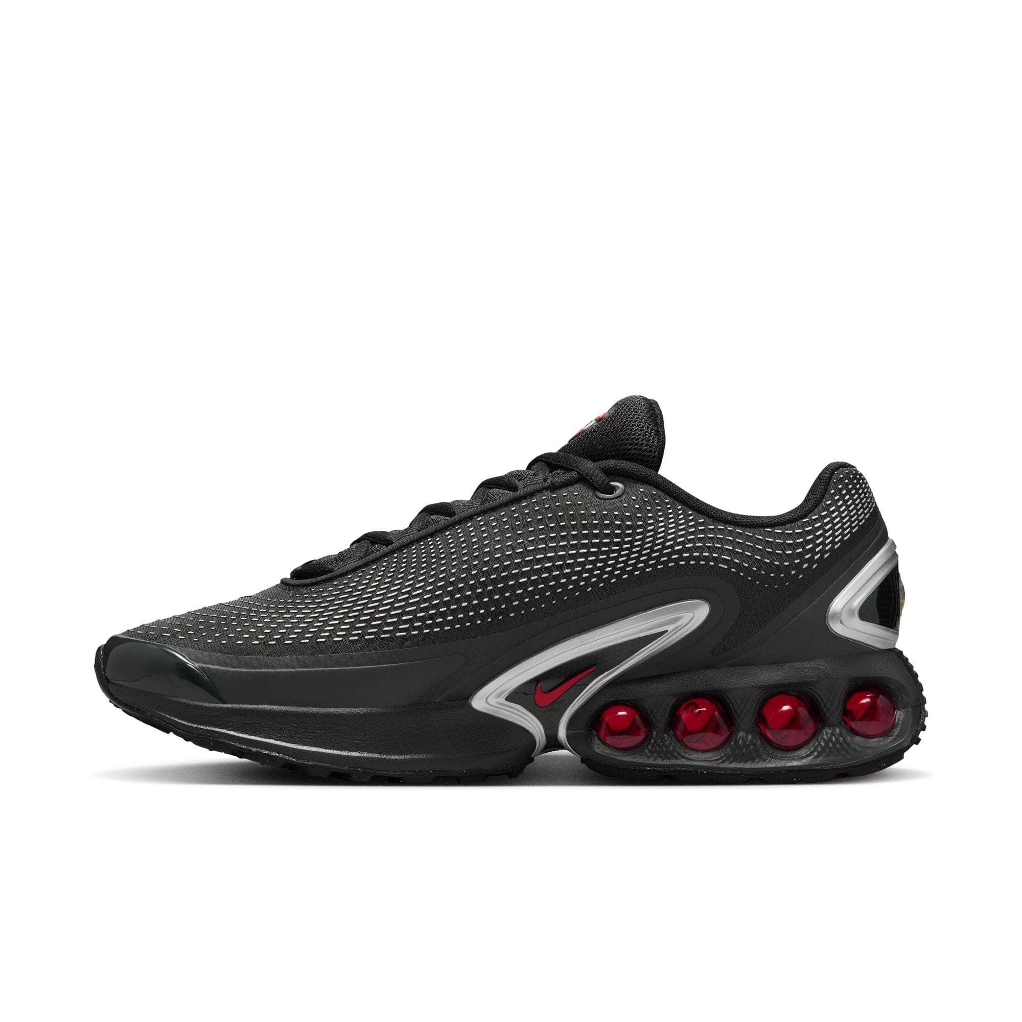 Nike FOOTWEAR Nike Air Max Dn "Black Metallic Silver Red" -Men's
