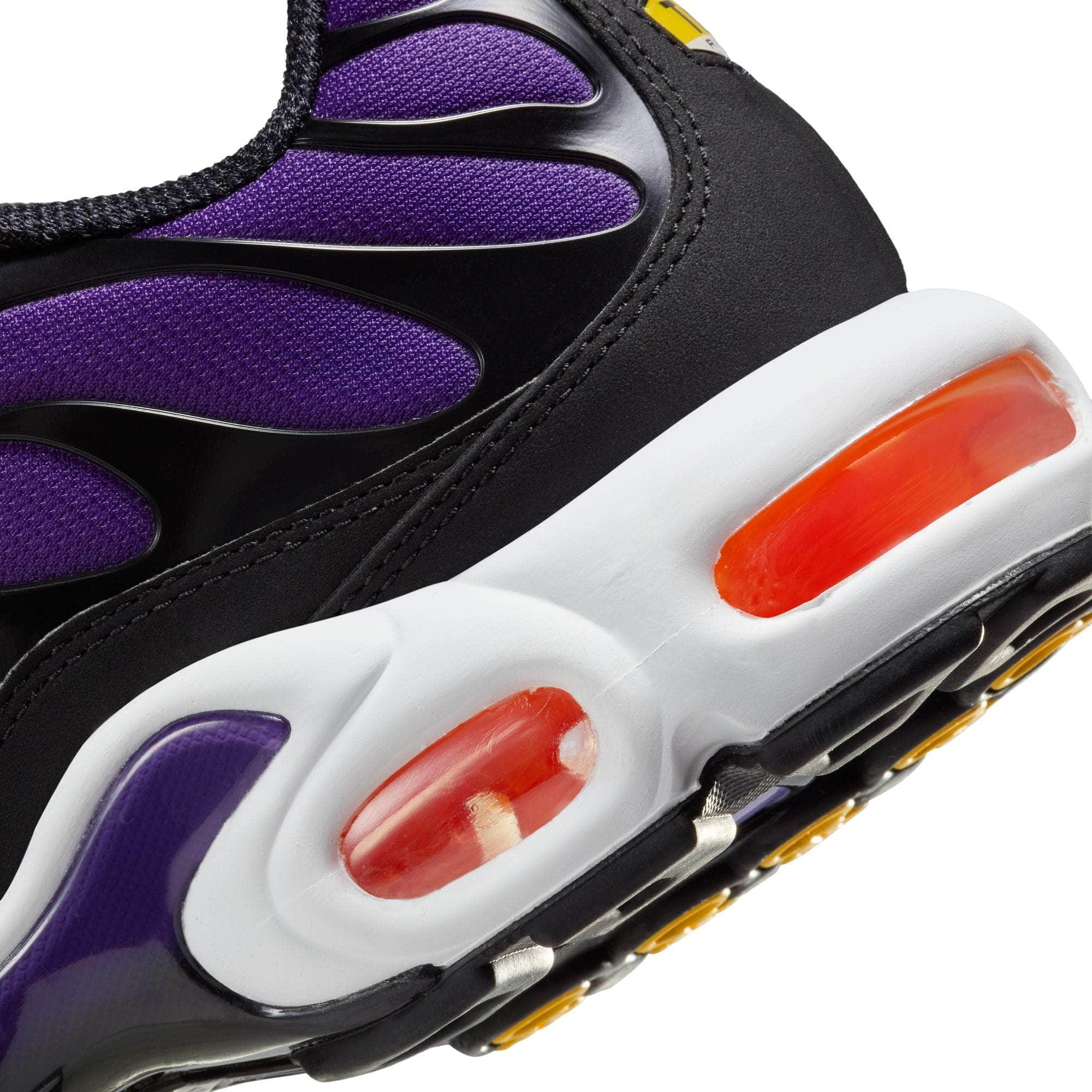 Air max plus black on sale purple