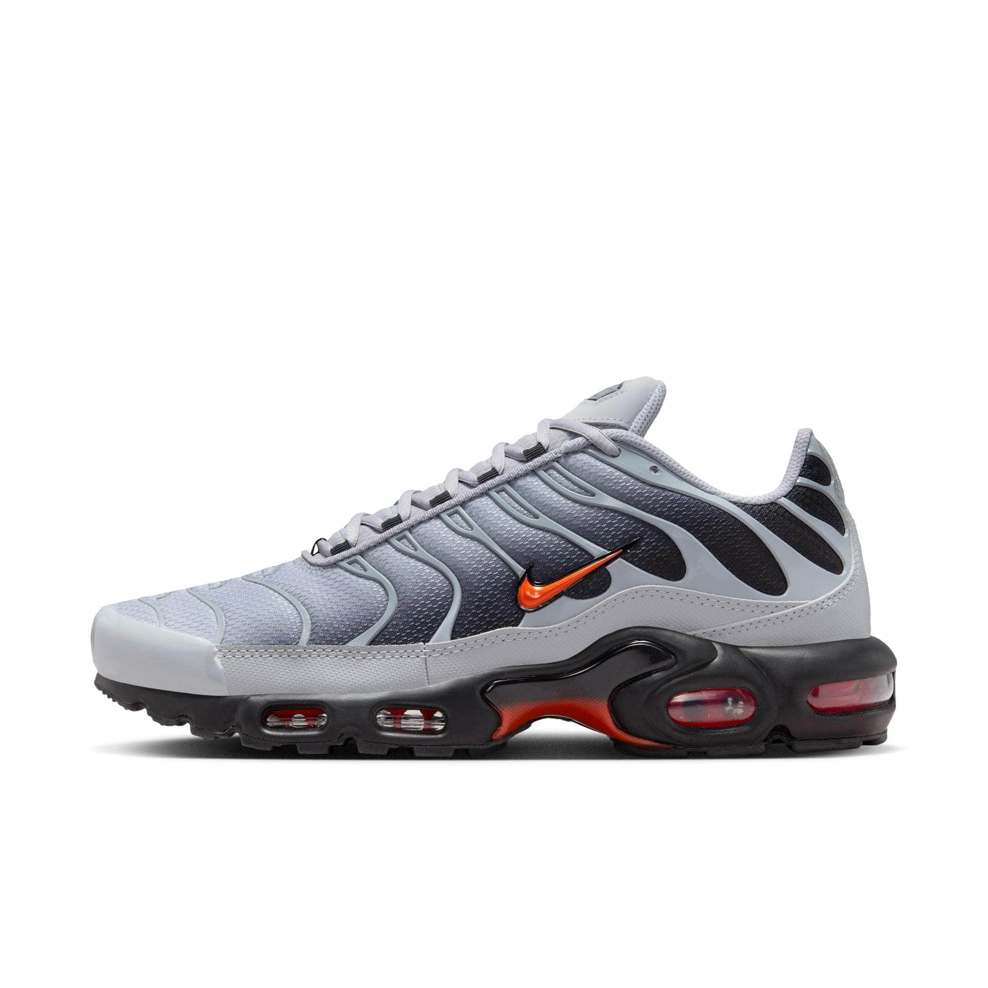 Nike Footwear Nike Air Max Plus "Wolf Grey Picante Red" - Men's