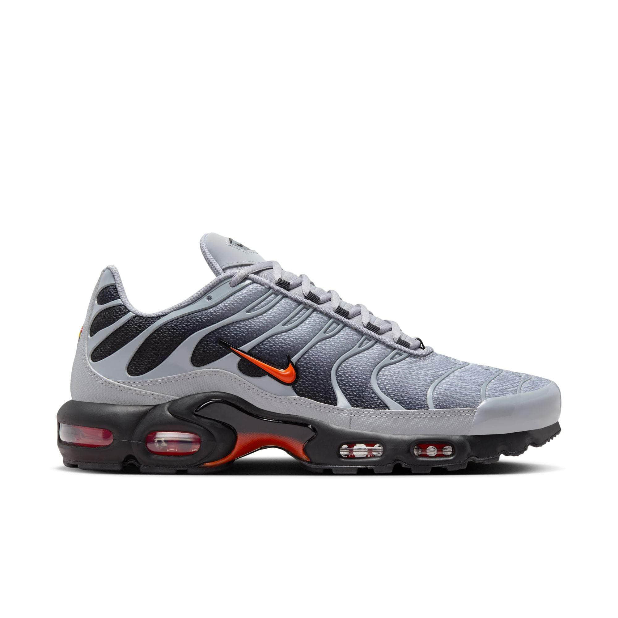 Nike Footwear Nike Air Max Plus "Wolf Grey Picante Red" - Men's