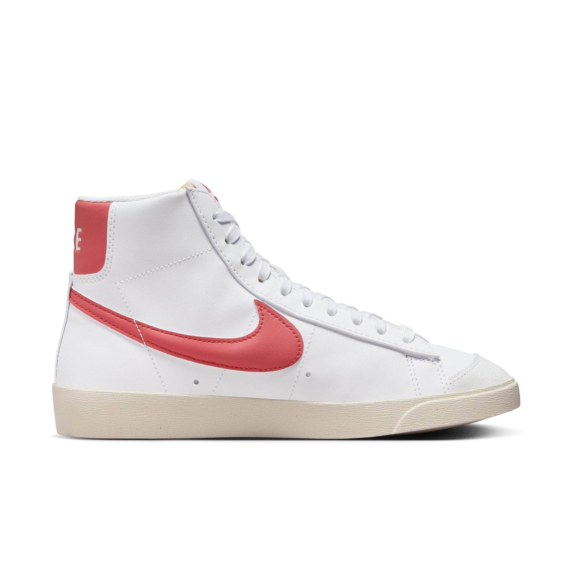 Nike FOOTWEAR Nike Blazer Mid 77 "White Red Stardust" - Women's