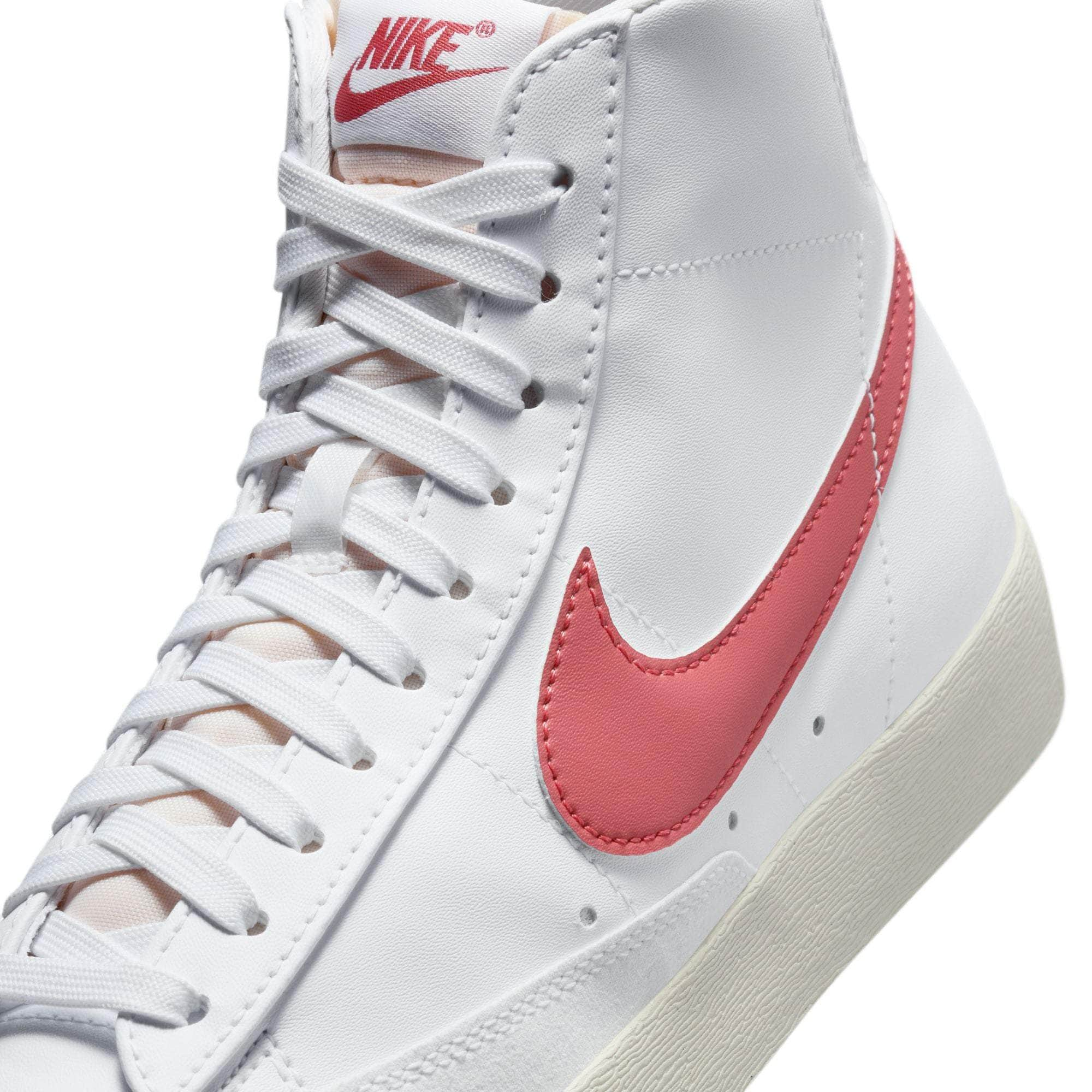 Nike FOOTWEAR Nike Blazer Mid 77 "White Red Stardust" - Women's