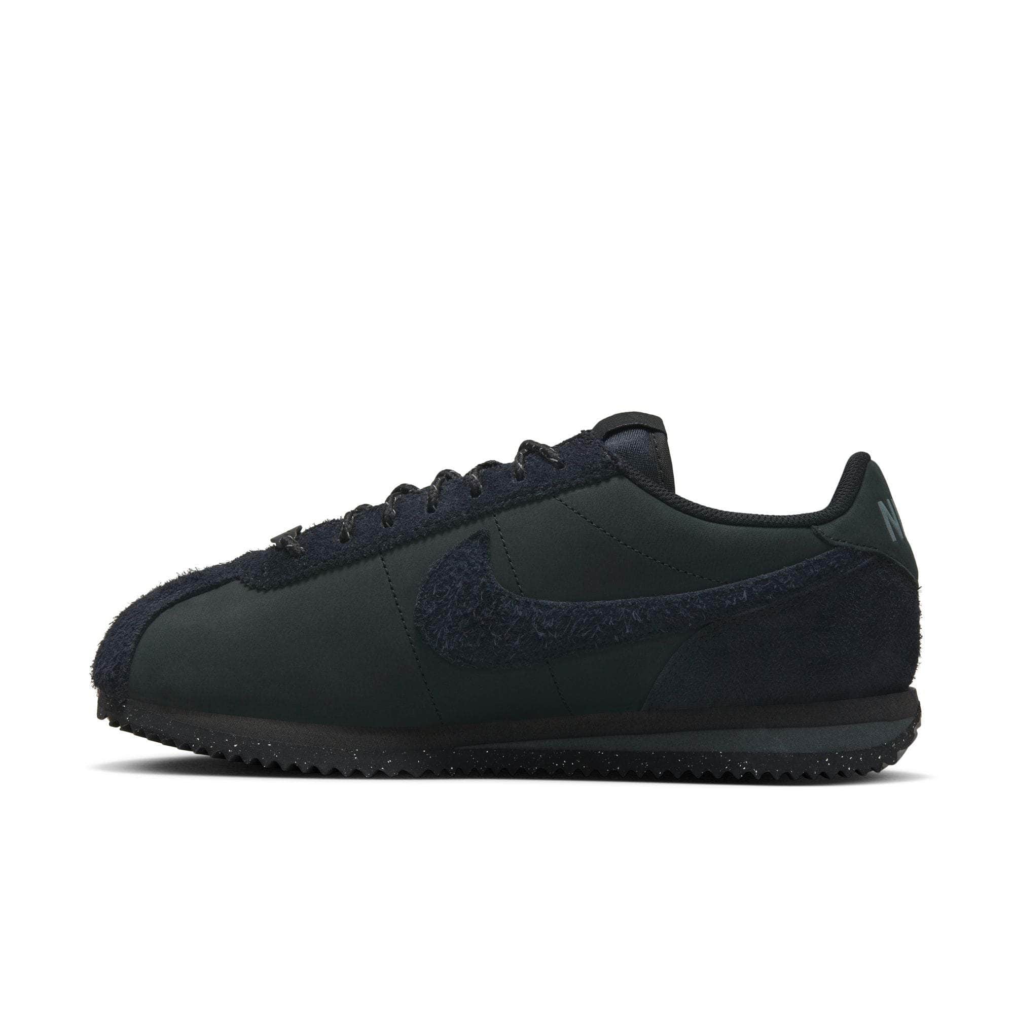 Nike cortez nylon womens black Clearance