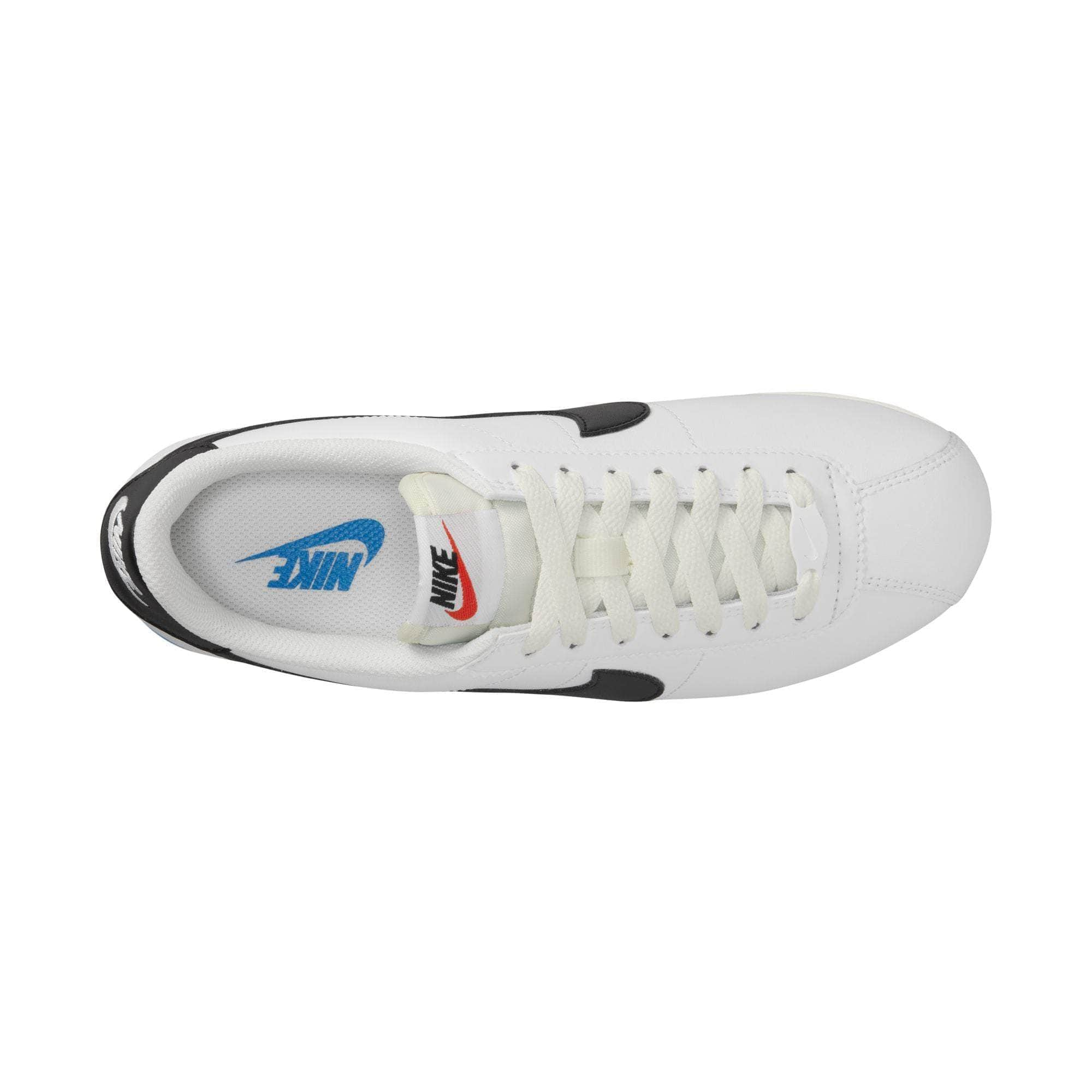 NIKE FOOTWEAR Nike Cortez White Black Light Photo Blue - Women's