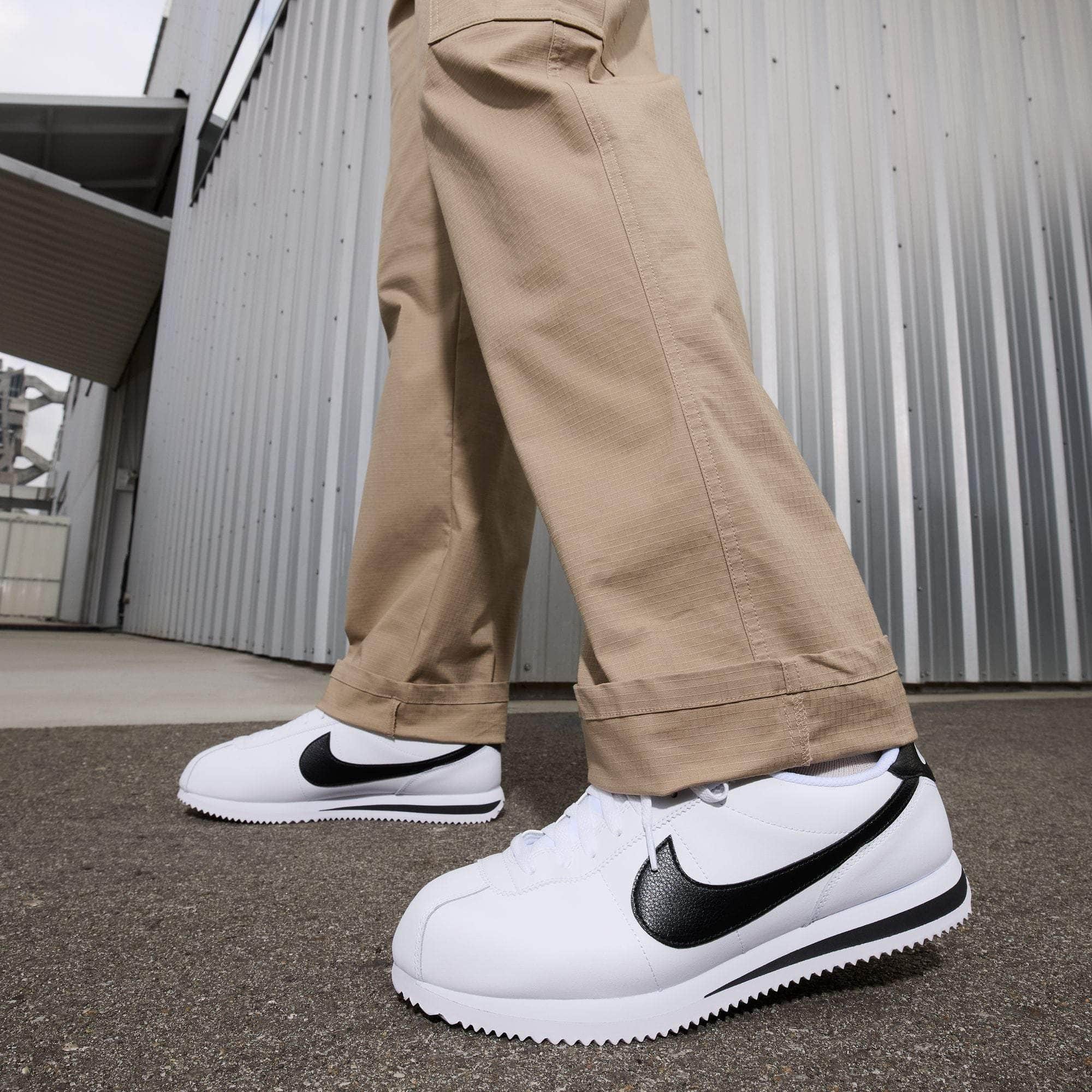Nike FOOTWEAR Nike Cortez "White Black" - Men's