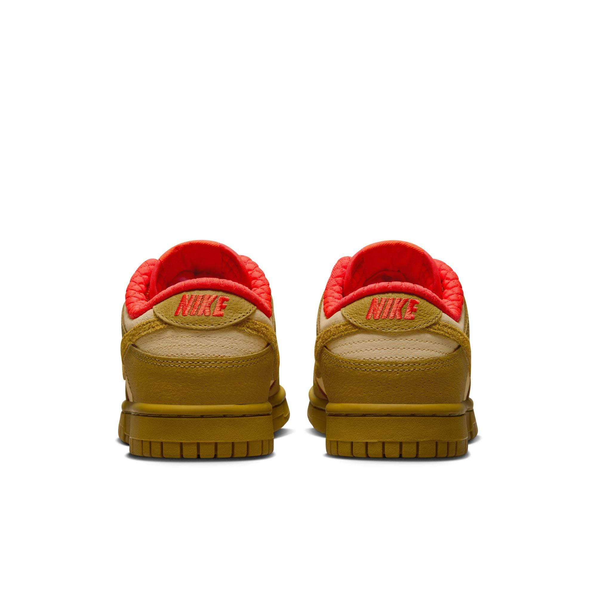 Nike FOOTWEAR Nike Dunk Low "Bronzine Sesame Picante Red" - Women's