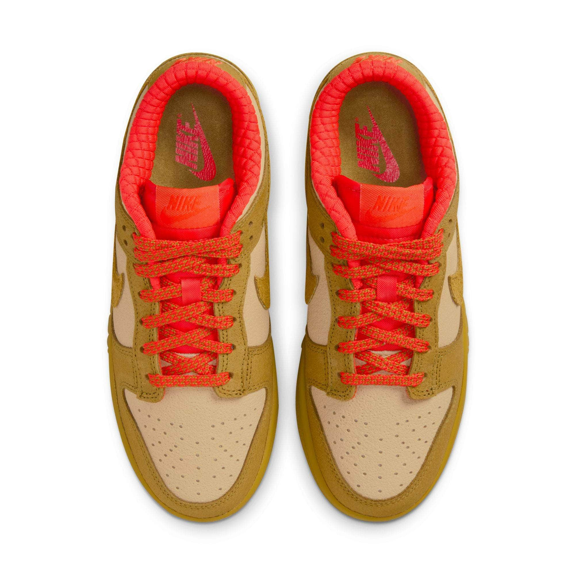 Nike FOOTWEAR Nike Dunk Low "Bronzine Sesame Picante Red" - Women's