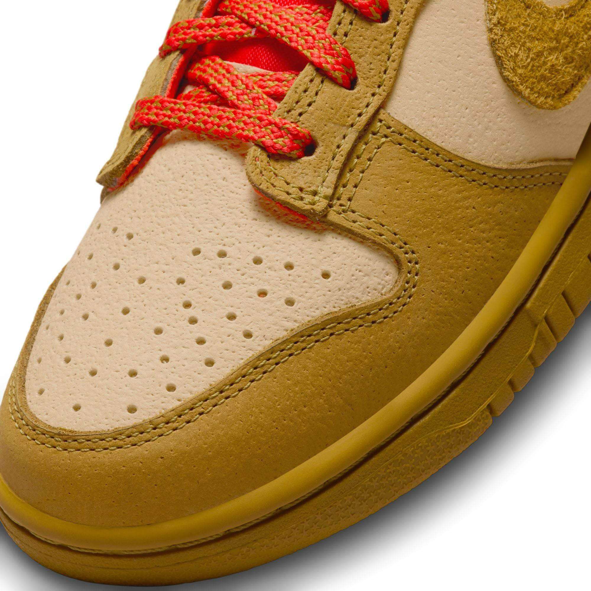 Nike FOOTWEAR Nike Dunk Low "Bronzine Sesame Picante Red" - Women's