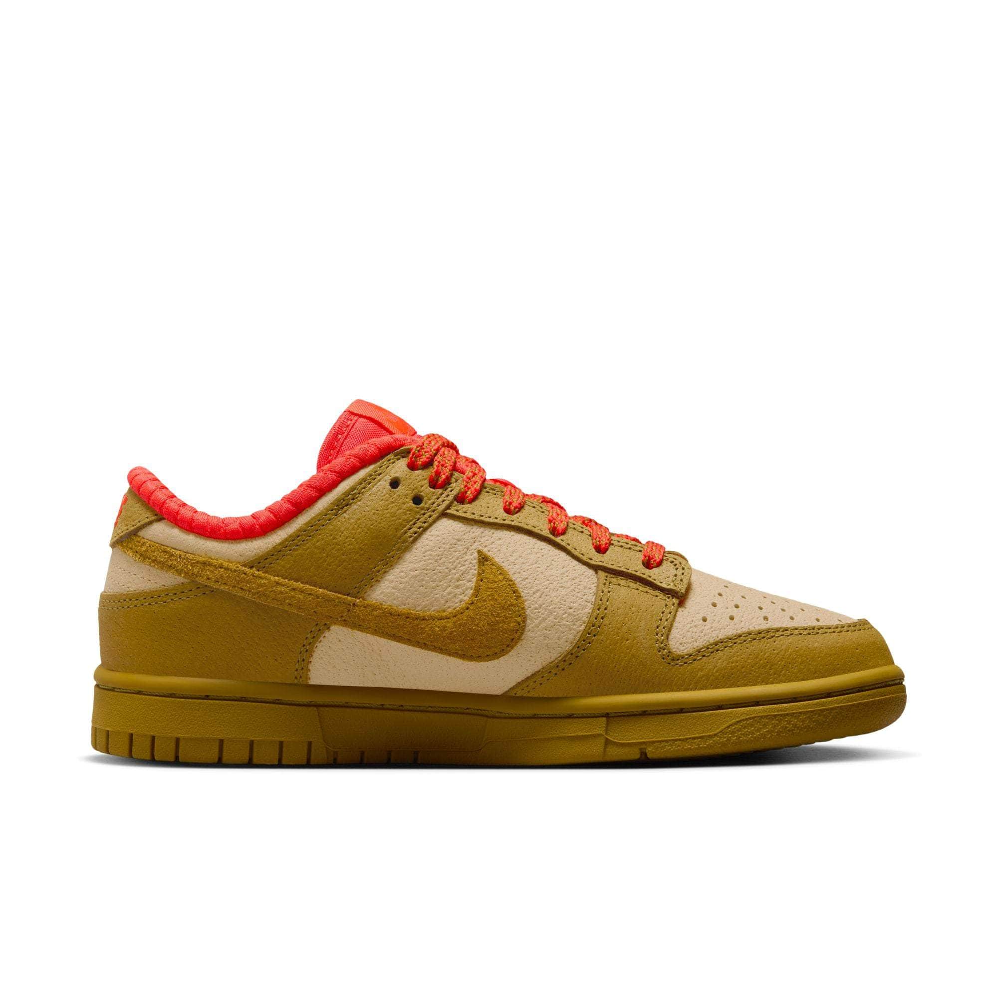 Nike FOOTWEAR Nike Dunk Low "Bronzine Sesame Picante Red" - Women's