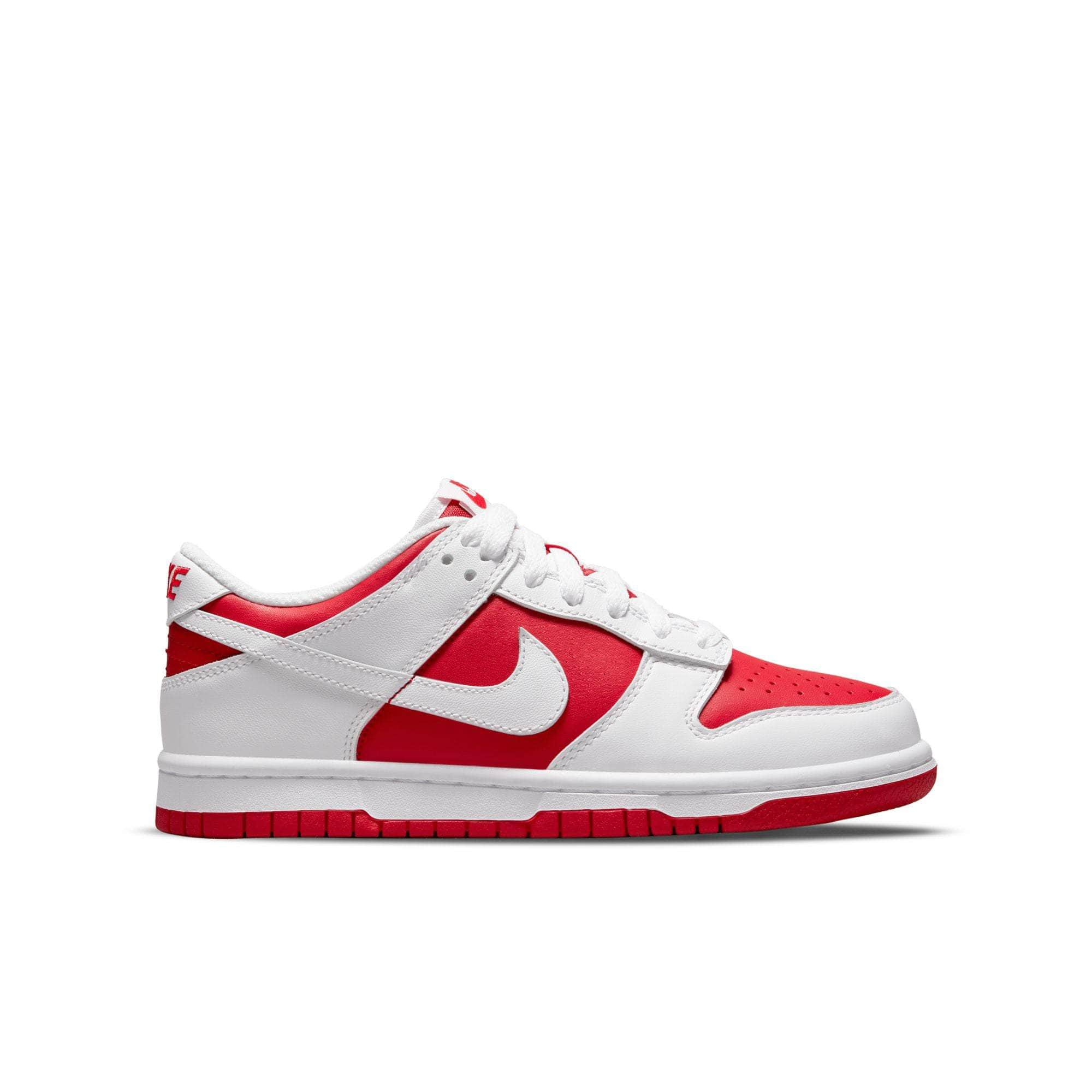 NIKE FOOTWEAR Nike Dunk Low "Championship Red" - Boy's GS