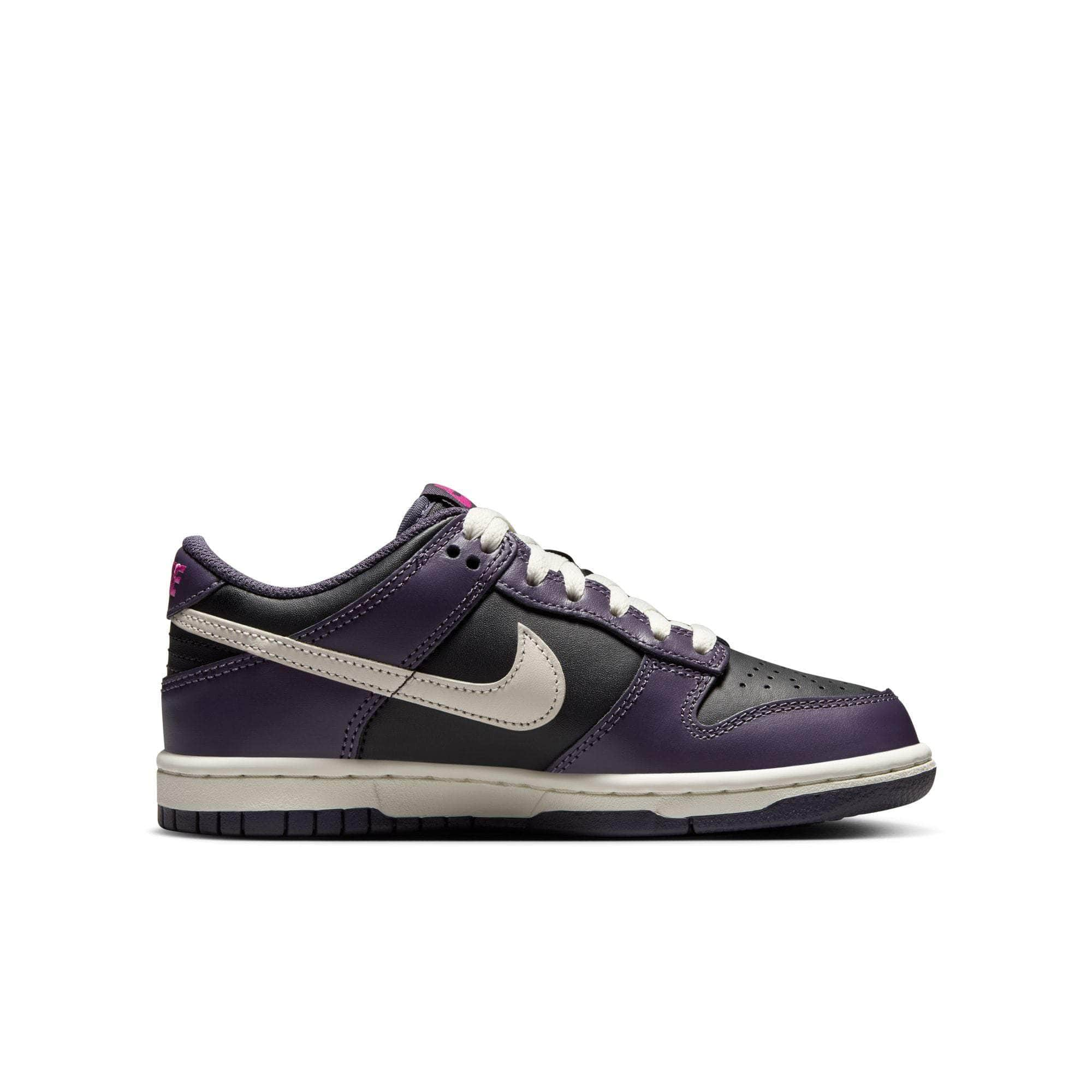 Nike FOOTWEAR Nike Dunk Low "Dark Raisin"- Boy's Grade School