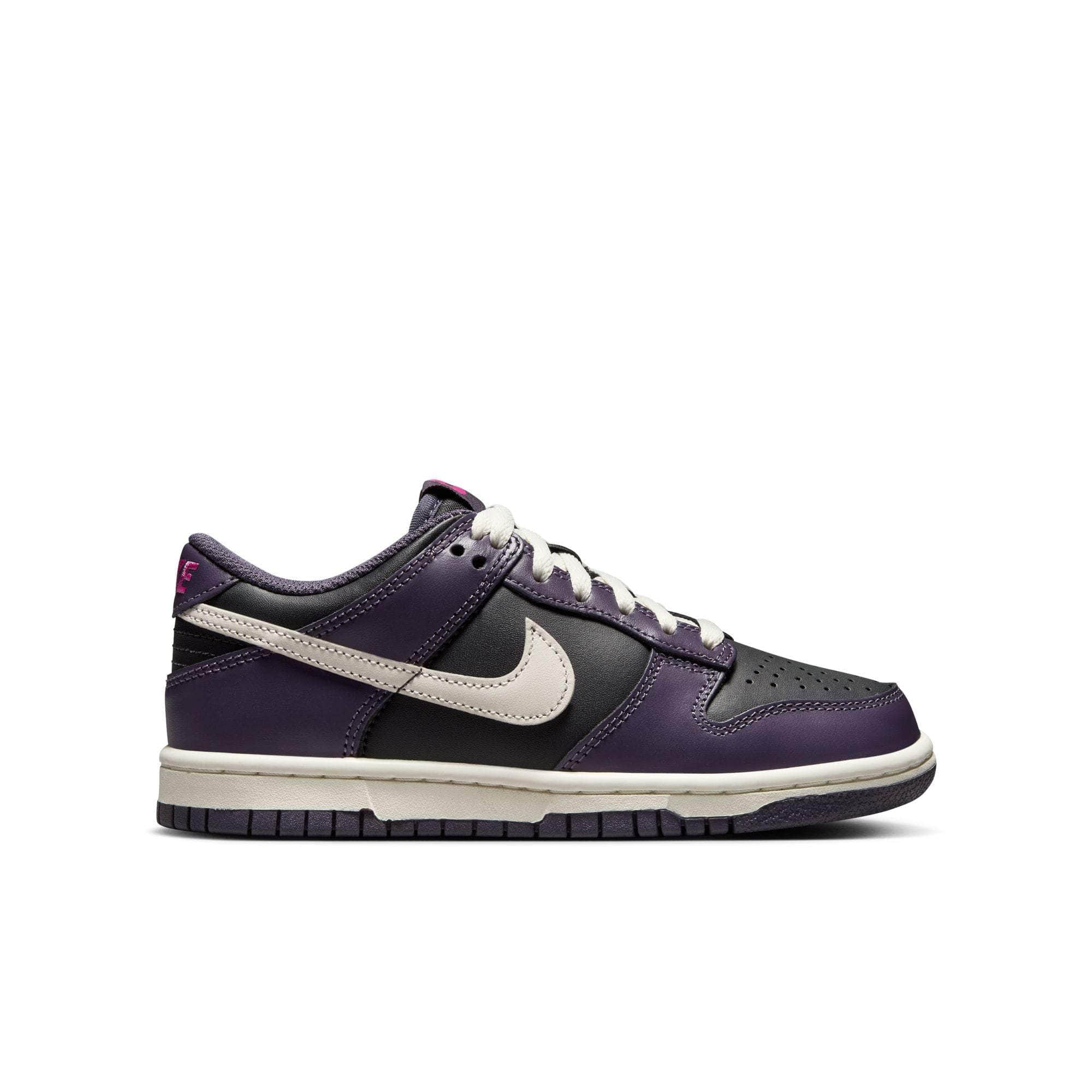 Nike FOOTWEAR Nike Dunk Low "Dark Raisin"- Boy's Grade School