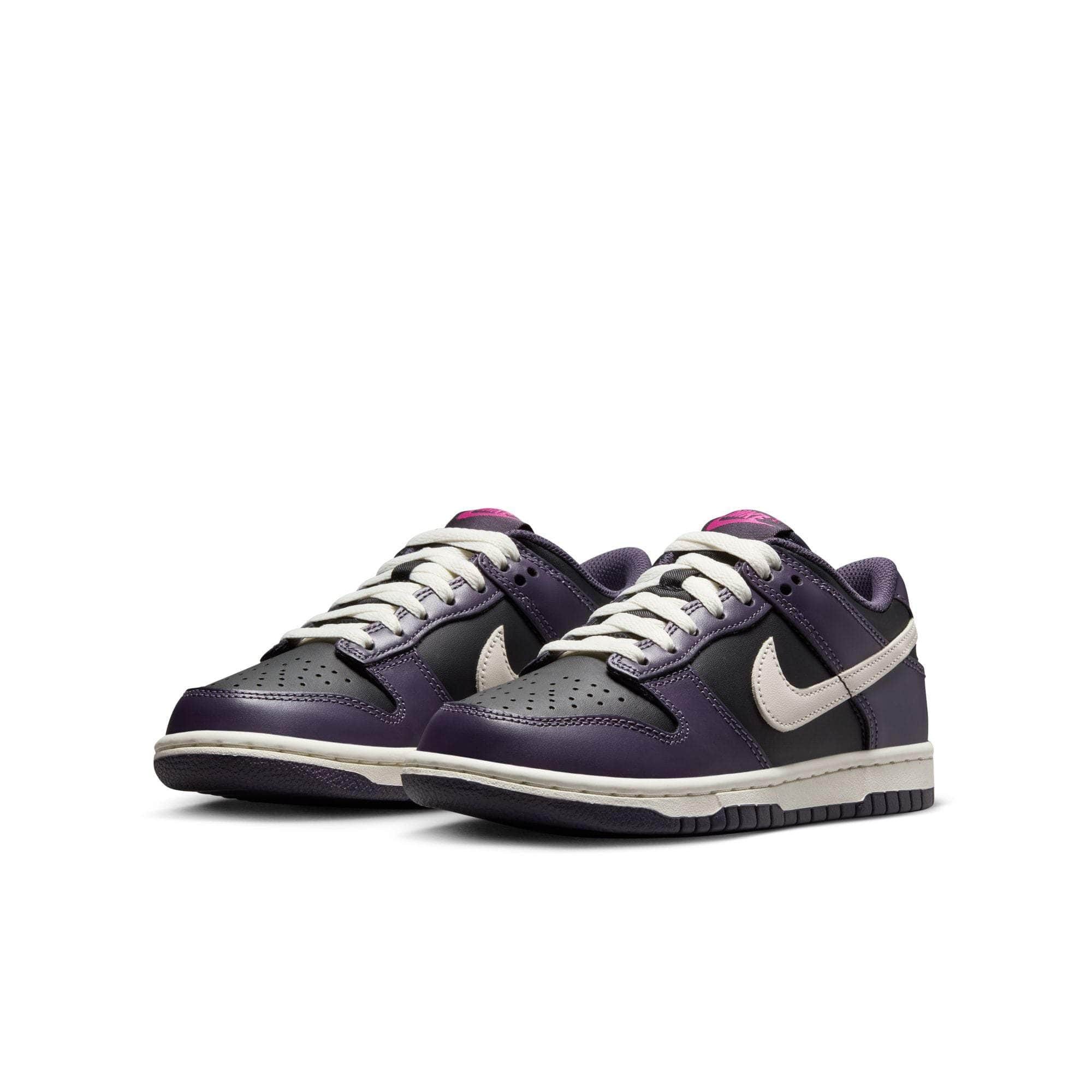 Nike FOOTWEAR Nike Dunk Low "Dark Raisin"- Boy's Grade School