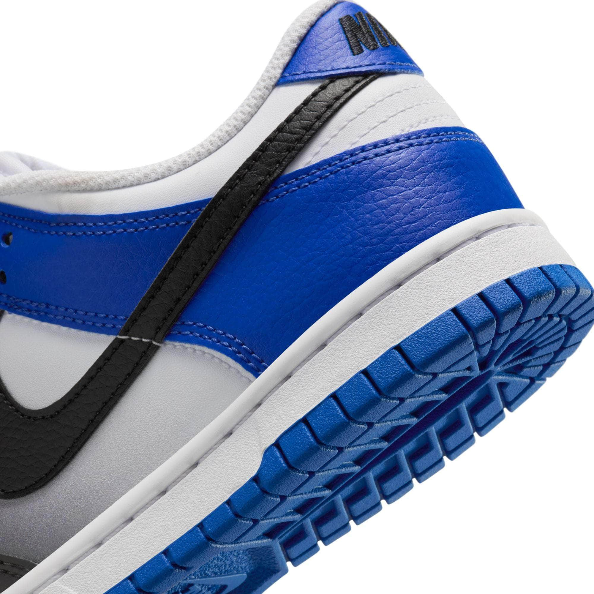 Nike FOOTWEAR Nike Dunk Low "Game Royal White Black" - Boy's GS