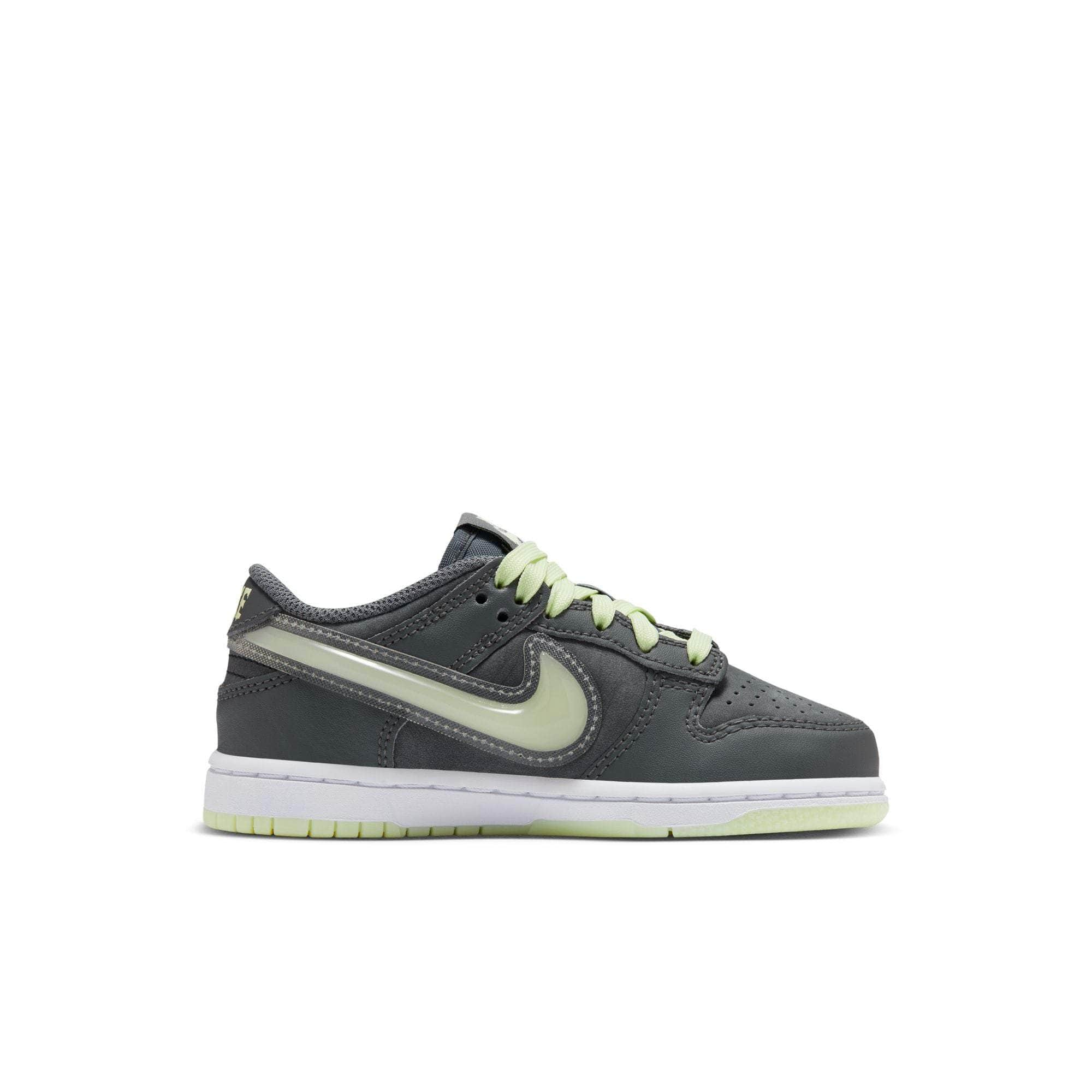 Nike FOOTWEAR Nike Dunk Low "Halloween Iron Grey Glow in the Dark " - Preschool