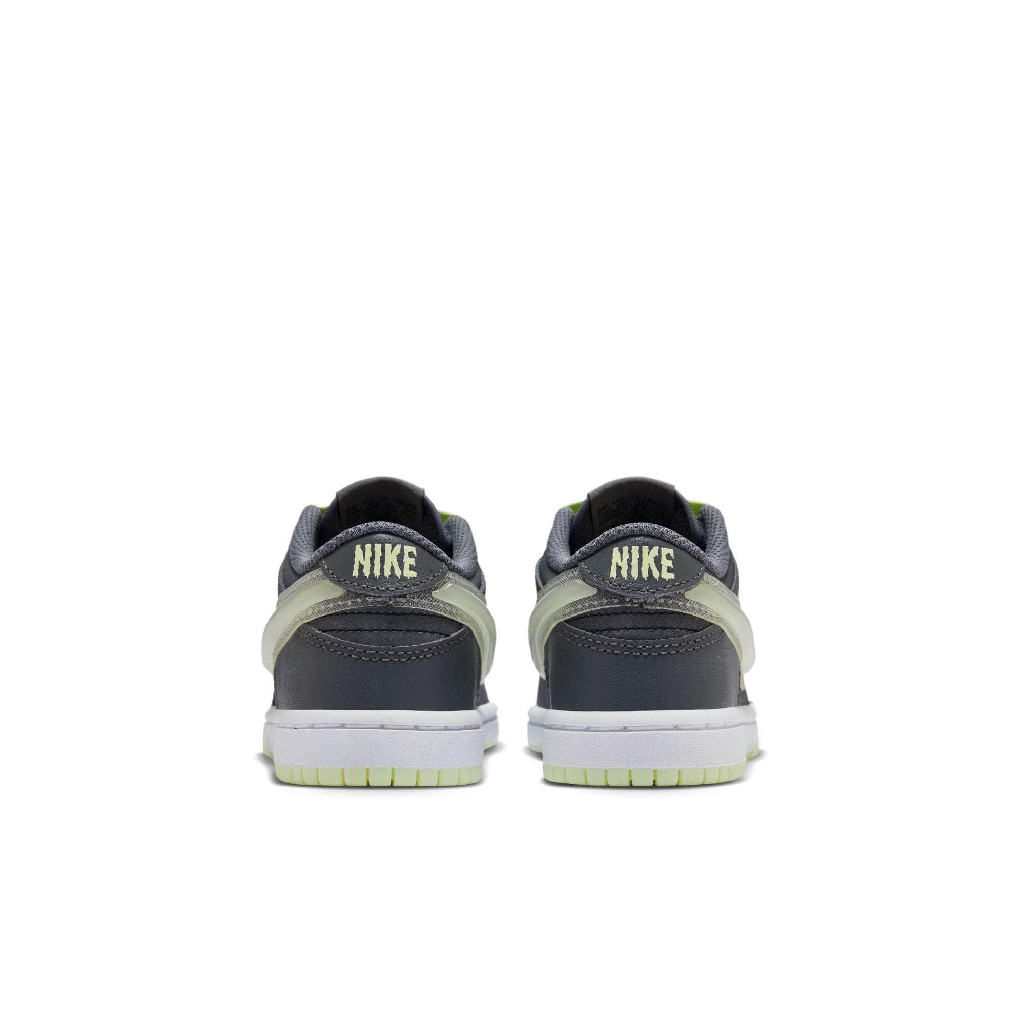 Nike FOOTWEAR Nike Dunk Low "Halloween Iron Grey Glow in the Dark " - Preschool