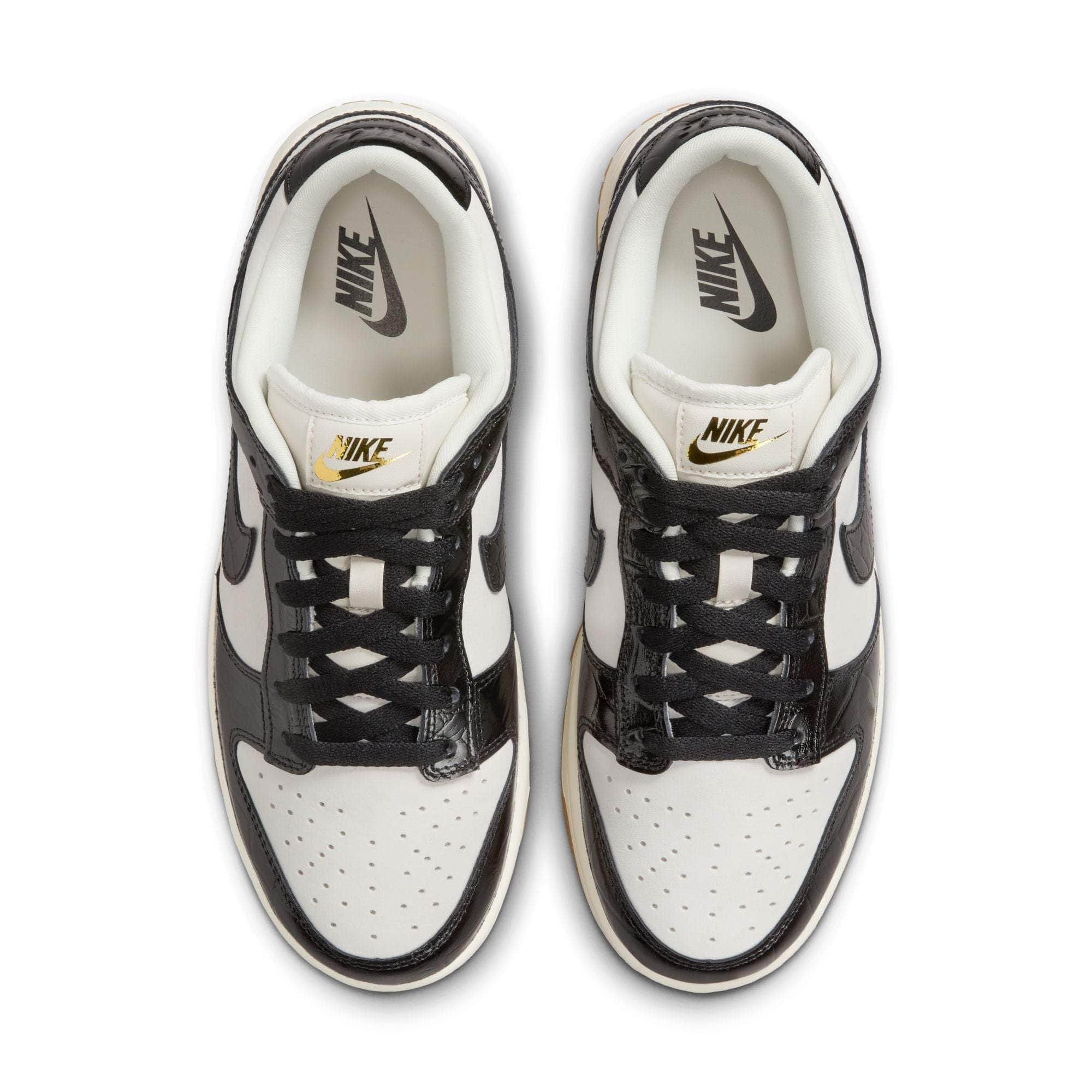 Nike Footwear Nike Dunk Low LX Black Croc - Women's