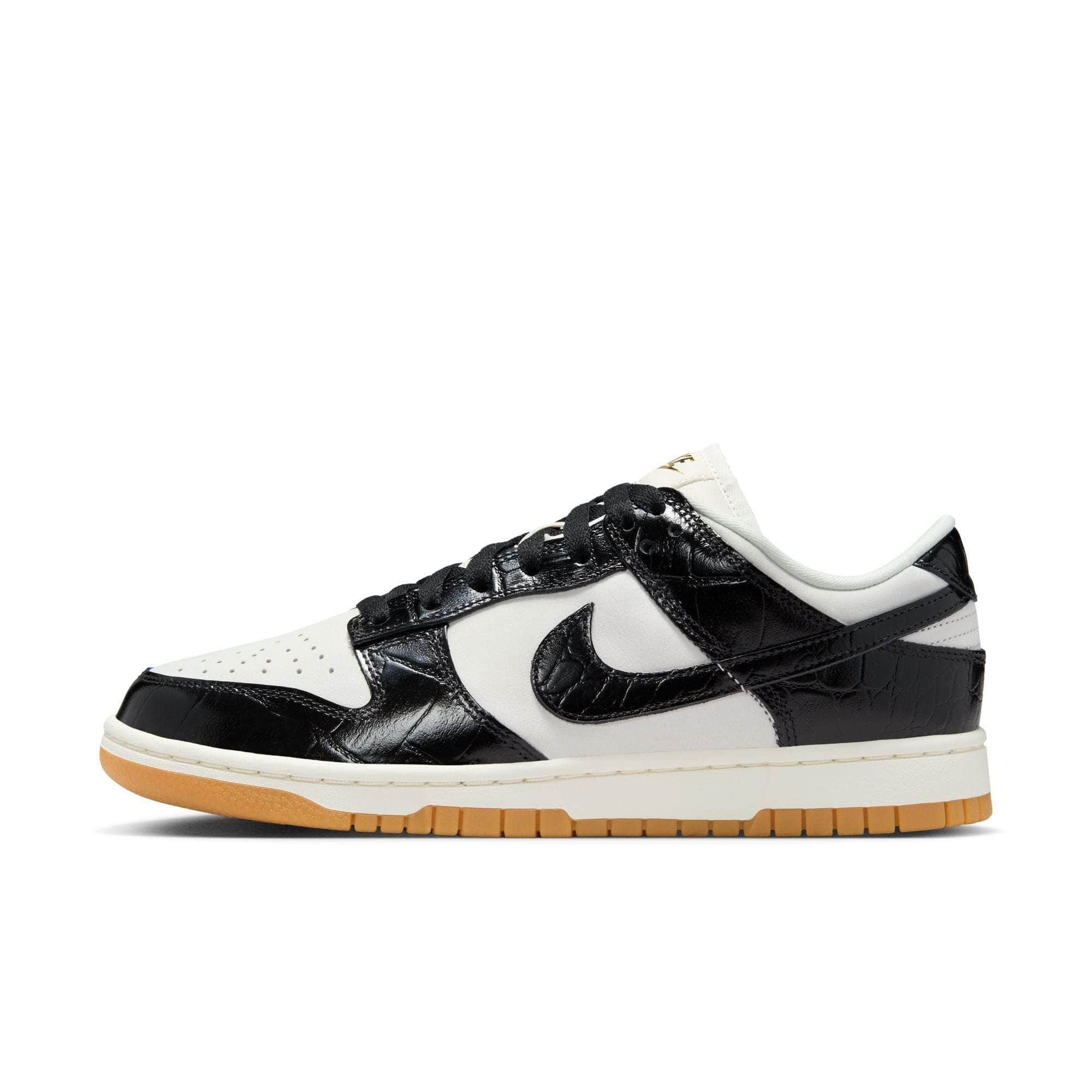 Nike Footwear Nike Dunk Low LX Black Croc - Women's