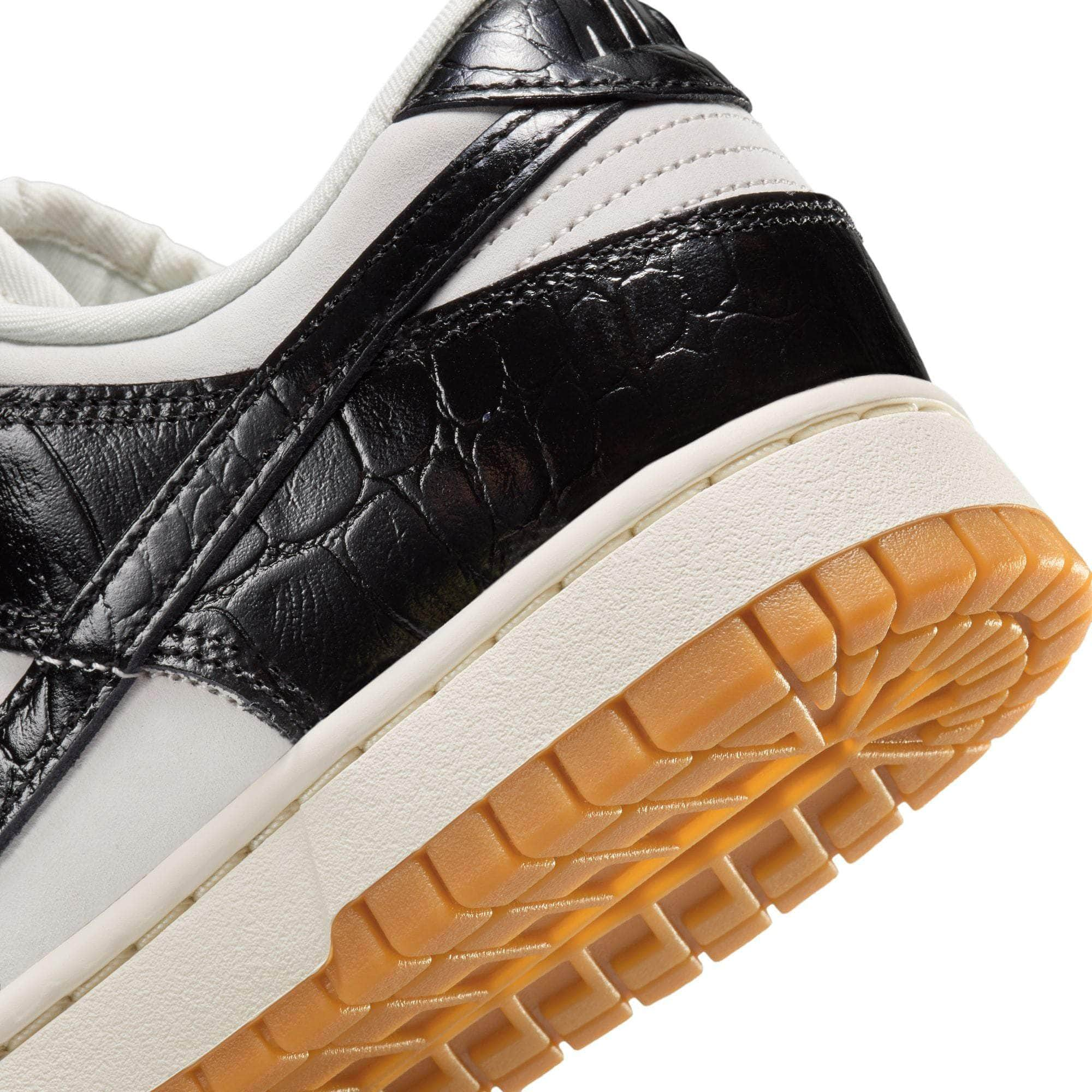 Nike Footwear Nike Dunk Low LX Black Croc - Women's