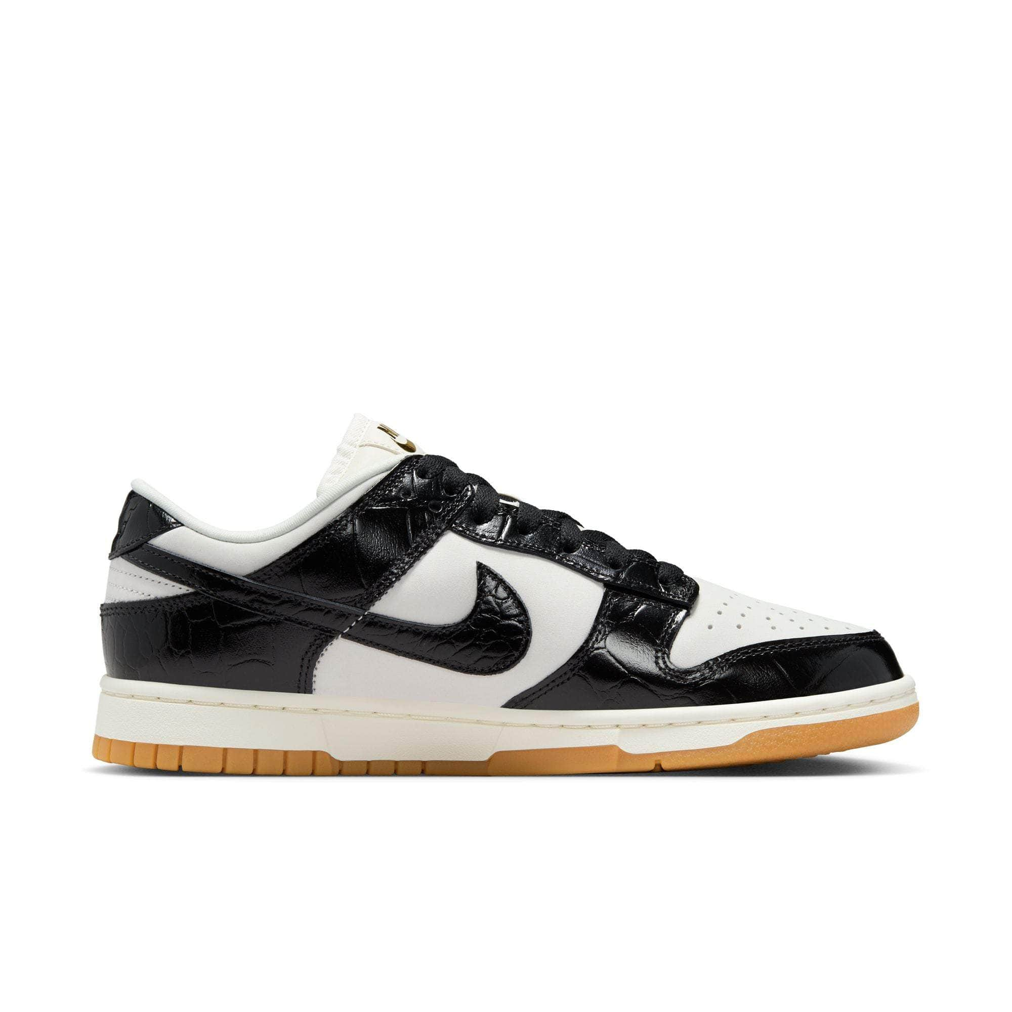 Nike Dunk Low LX Black Croc - Women's