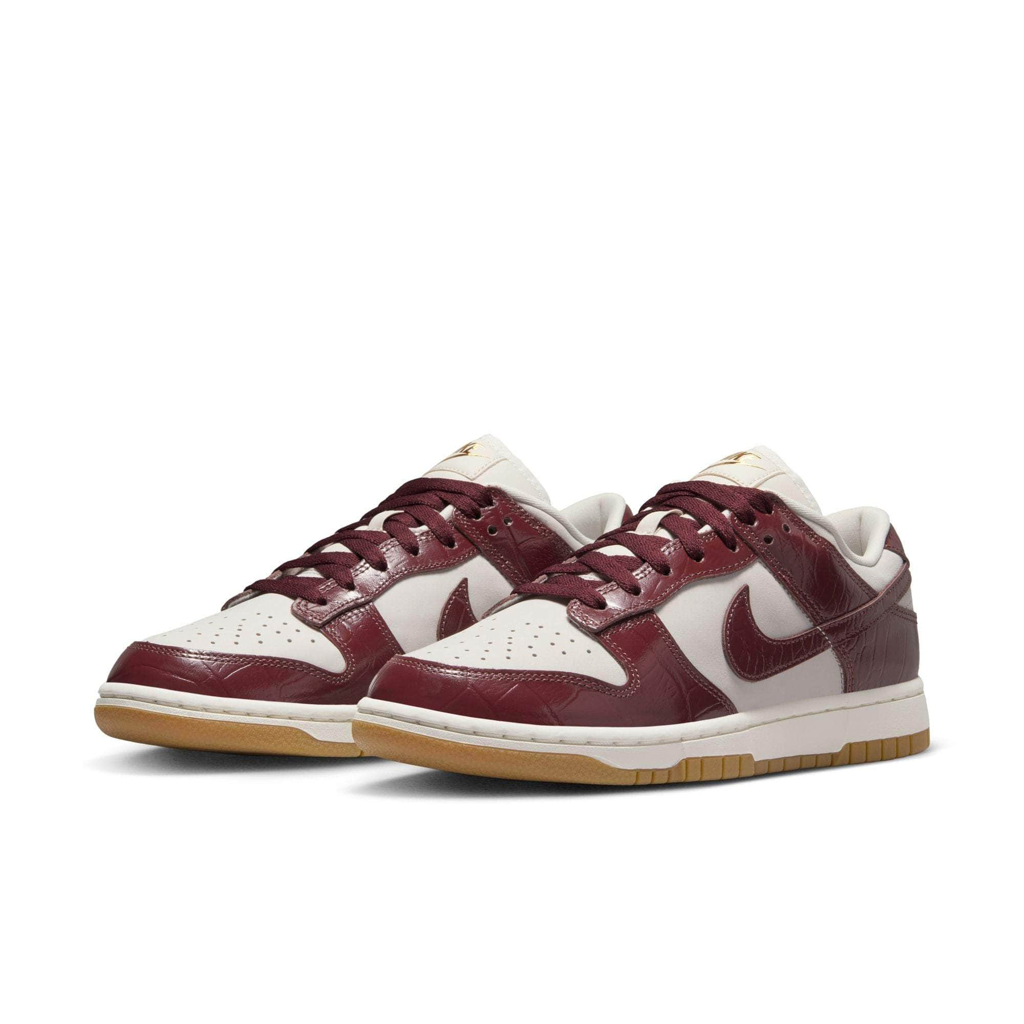 Nike Footwear Nike Dunk Low "Team Red Croc" - Women's