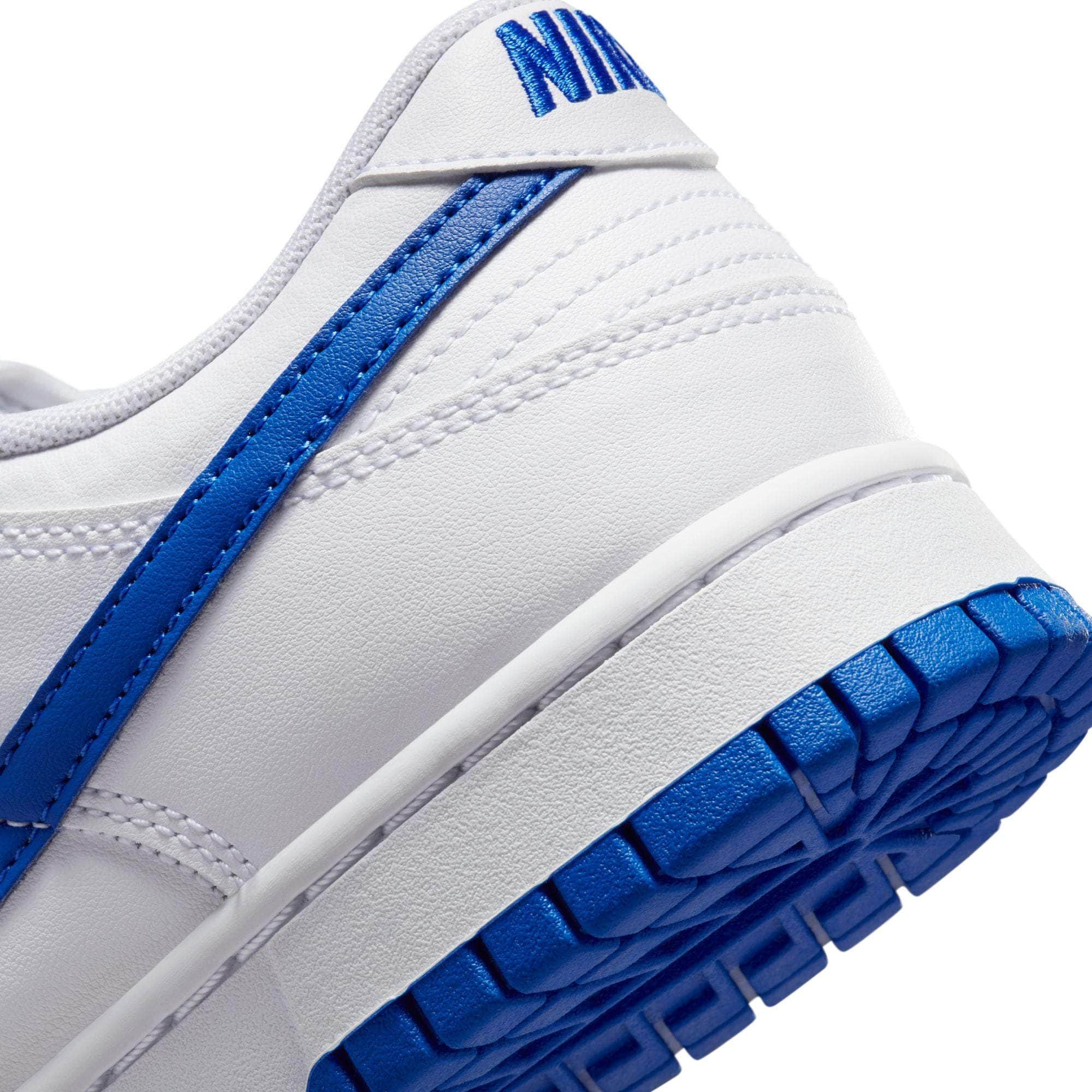NIKE FOOTWEAR Nike Dunk Low "White Hyper Royal" - Men's