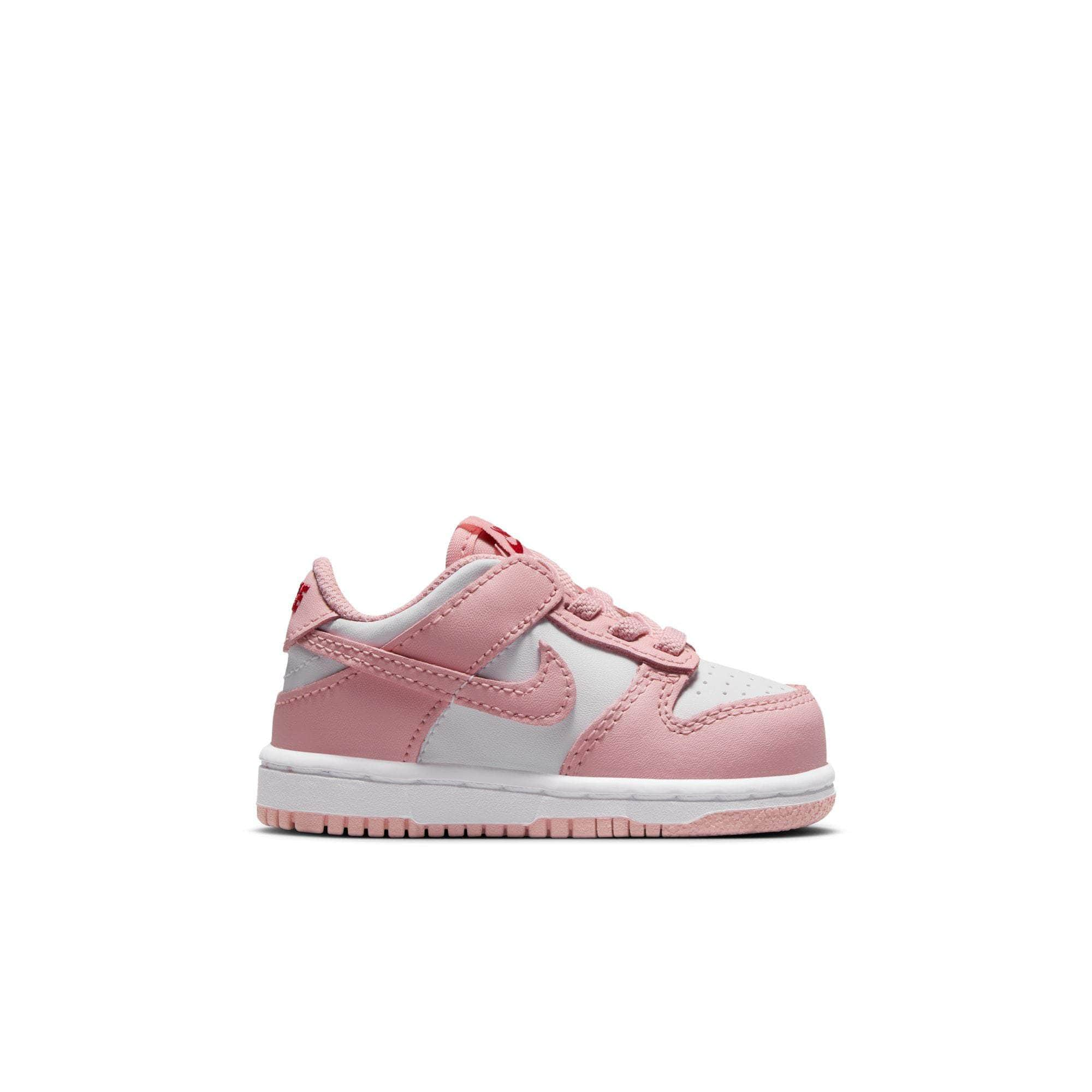 Nike FOOTWEAR Nike Dunk Low "White Pomegranate" - Toddler