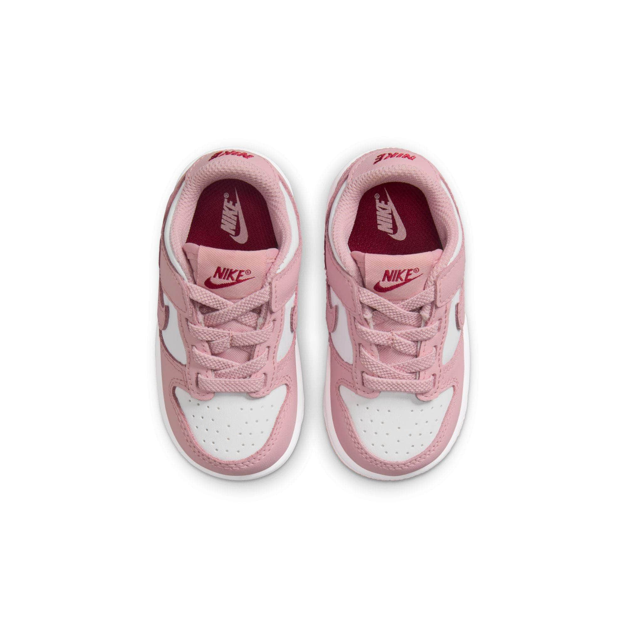 Nike FOOTWEAR Nike Dunk Low "White Pomegranate" - Toddler