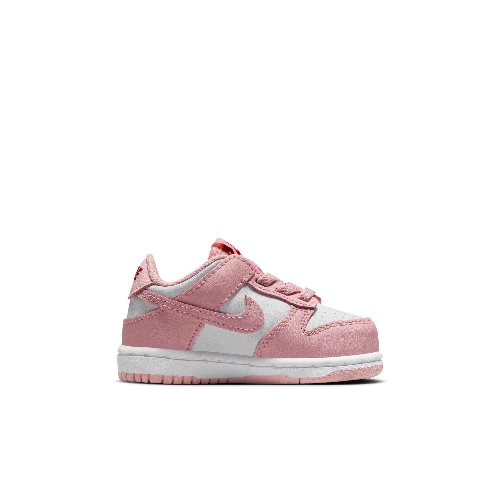 Nike FOOTWEAR Nike Dunk Low "White Pomegranate" - Toddler